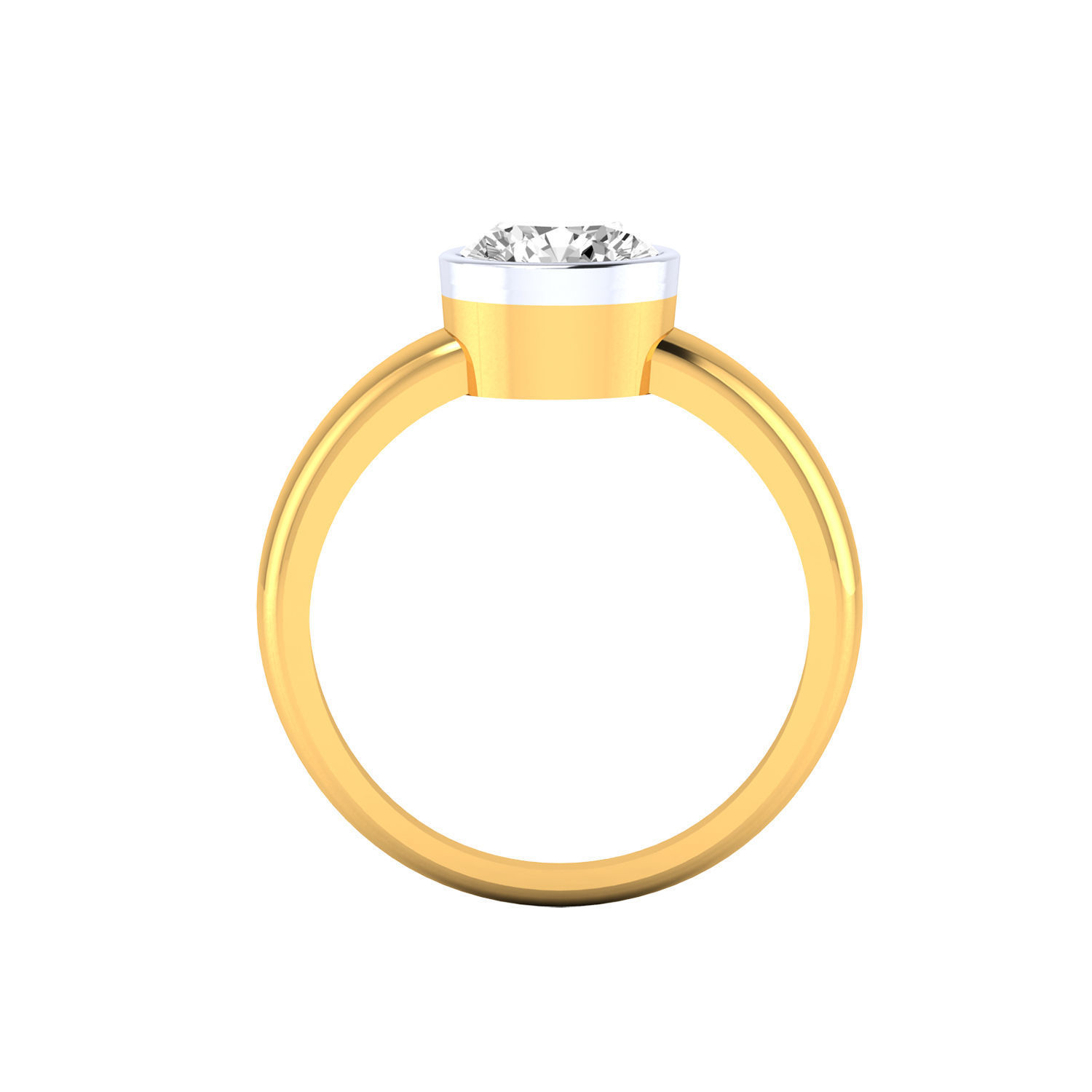 Women Ring 3D print model_11
