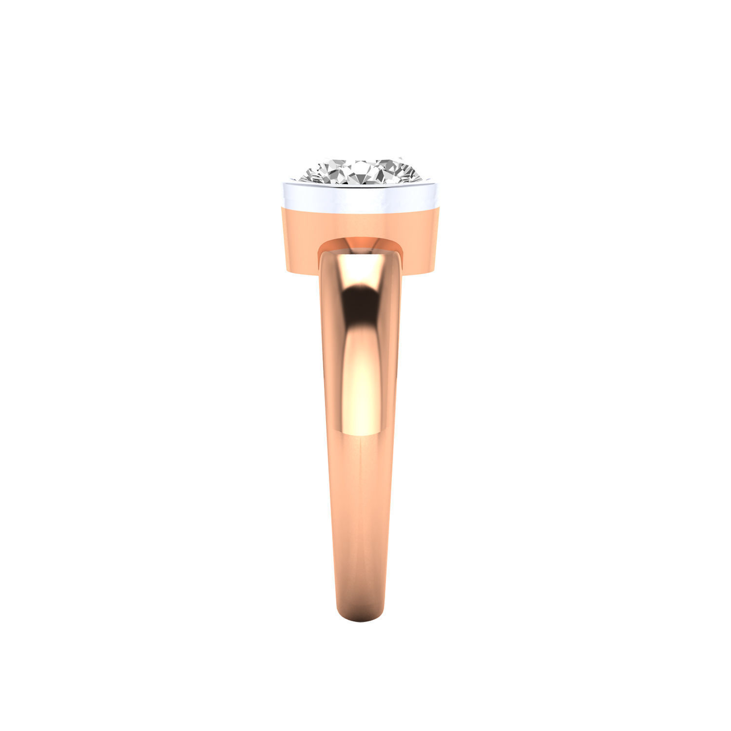 Women Ring 3D print model_2
