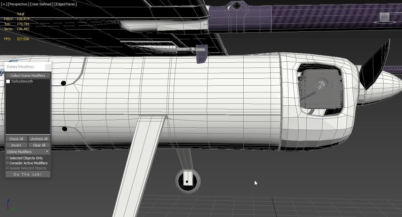 UAV Penguin B Industrial Flying Drone 3D model_4