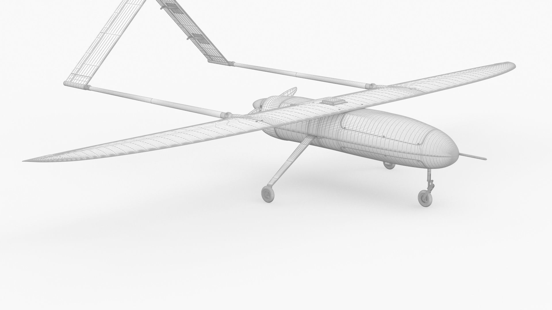 UAV Penguin B Industrial Flying Drone 3D model_37