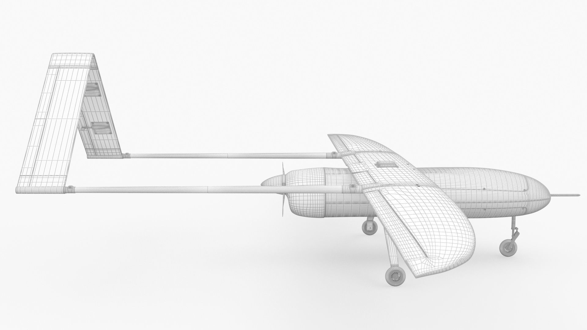 UAV Penguin B Industrial Flying Drone 3D model_12