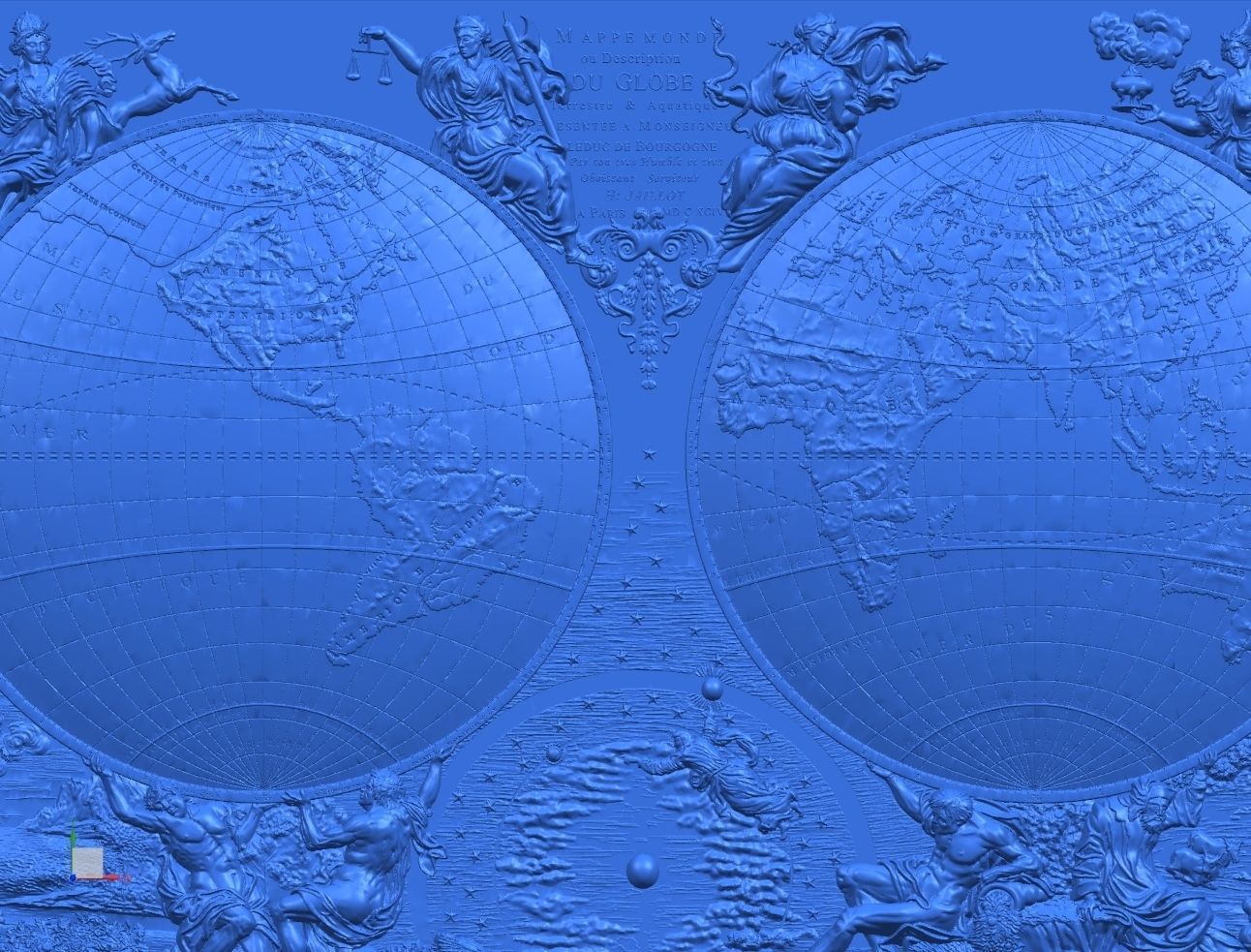WORLD MAP RELIEF 2 3D model_6