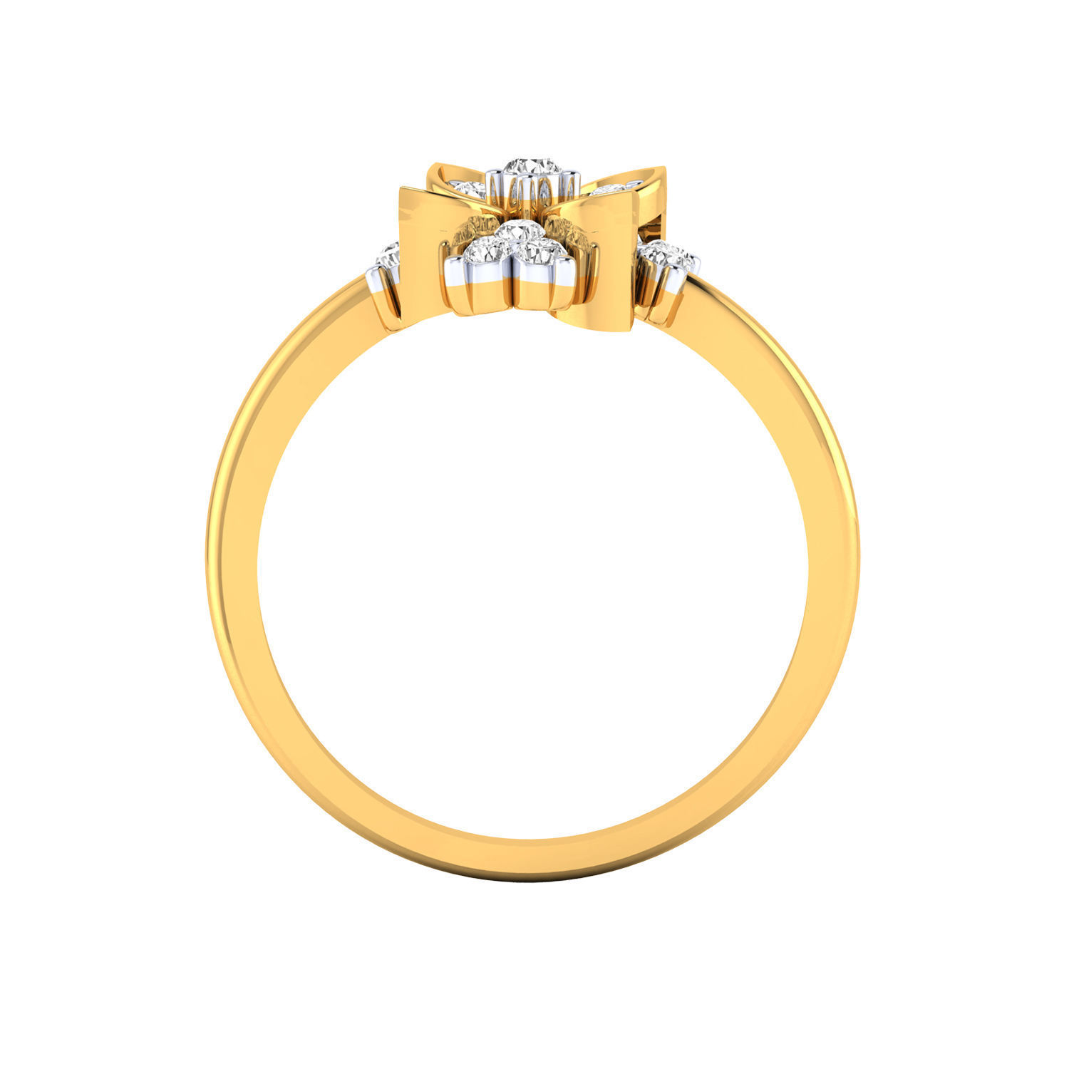 Women Ring 3D print model_10