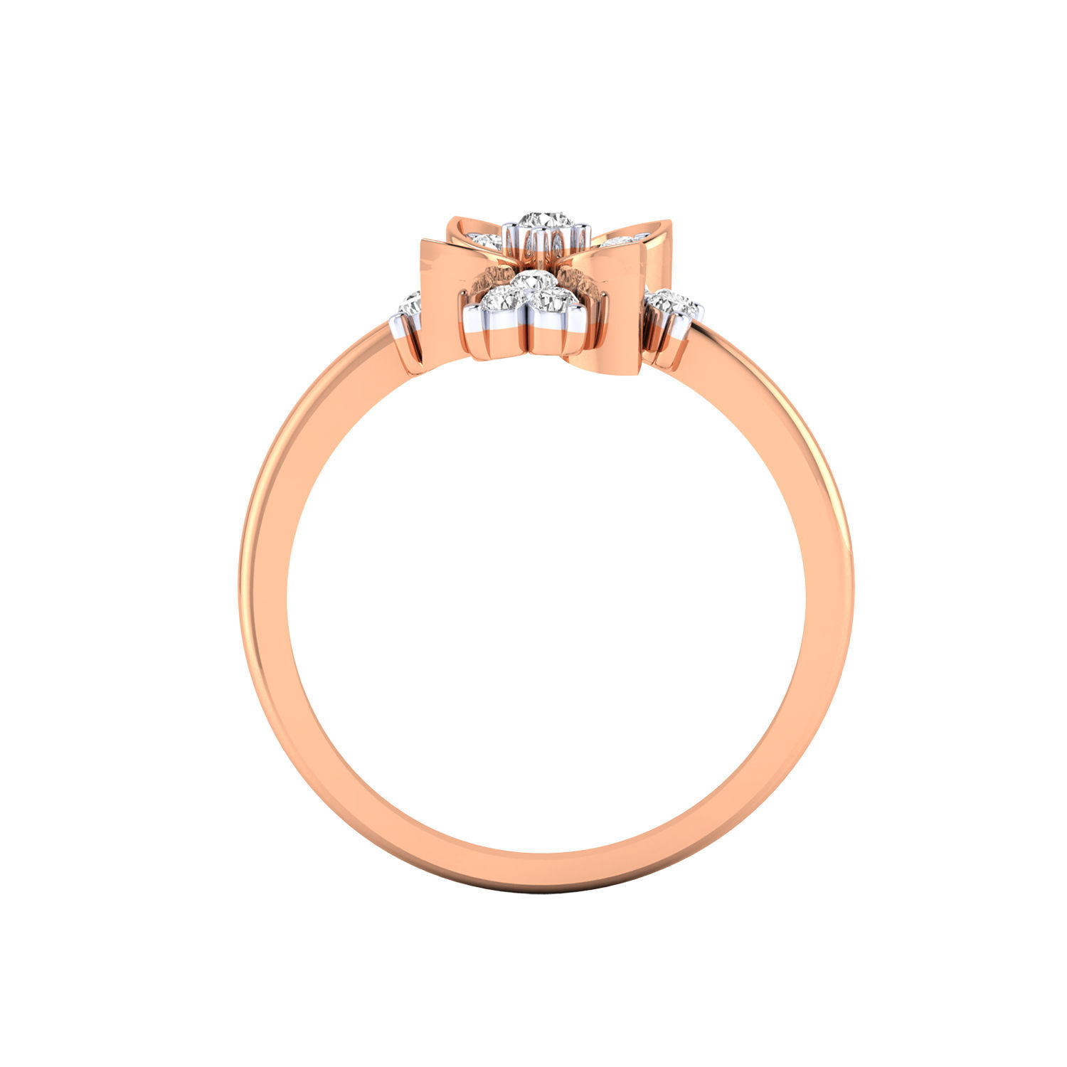 Women Ring 3D print model_1