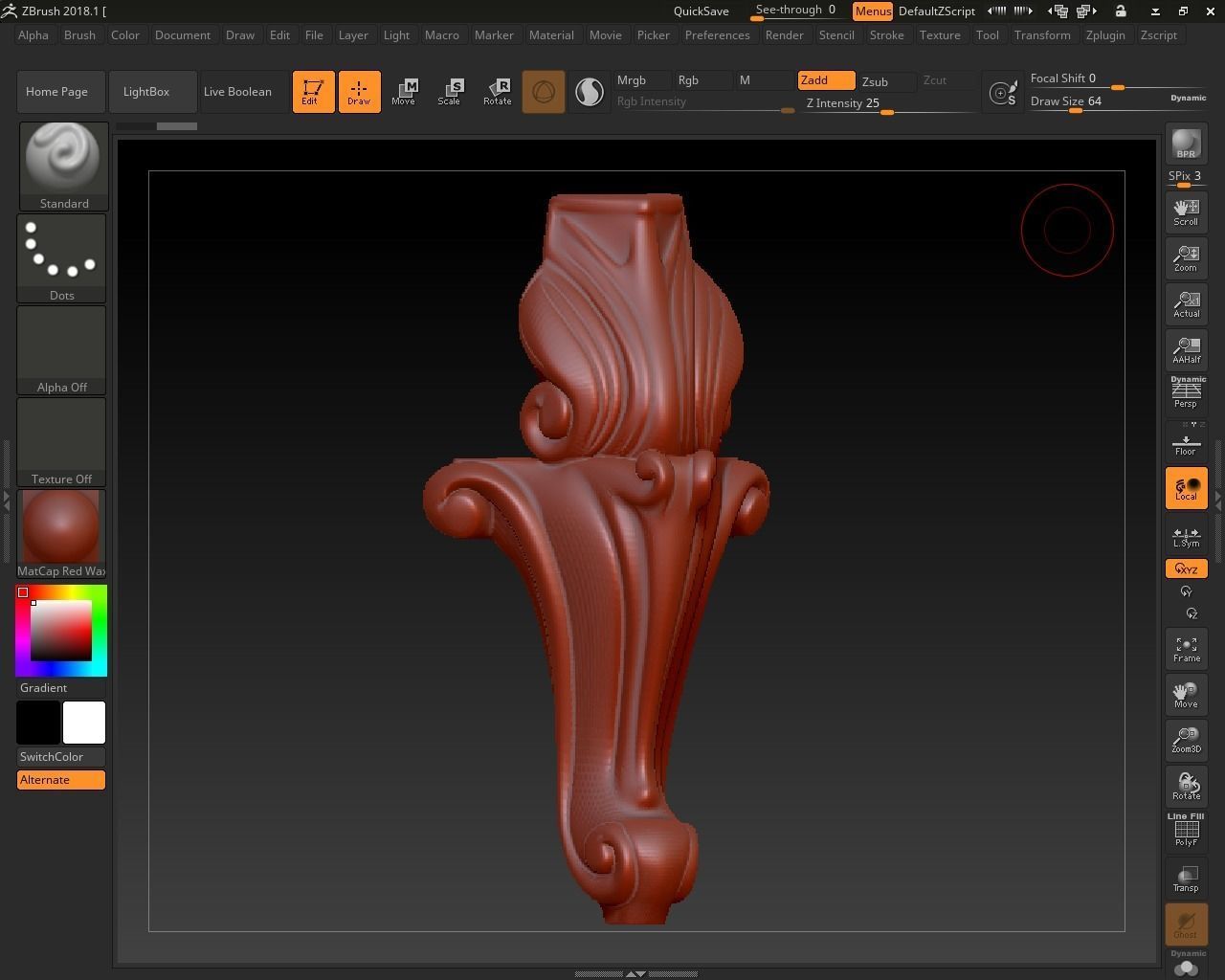 Furniture Legs Tables Chairs CNC Wood 1005 3D print model_1