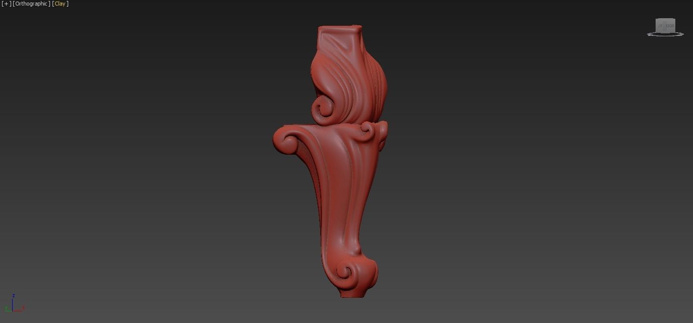 Furniture Legs Tables Chairs CNC Wood 1005 3D print model_8