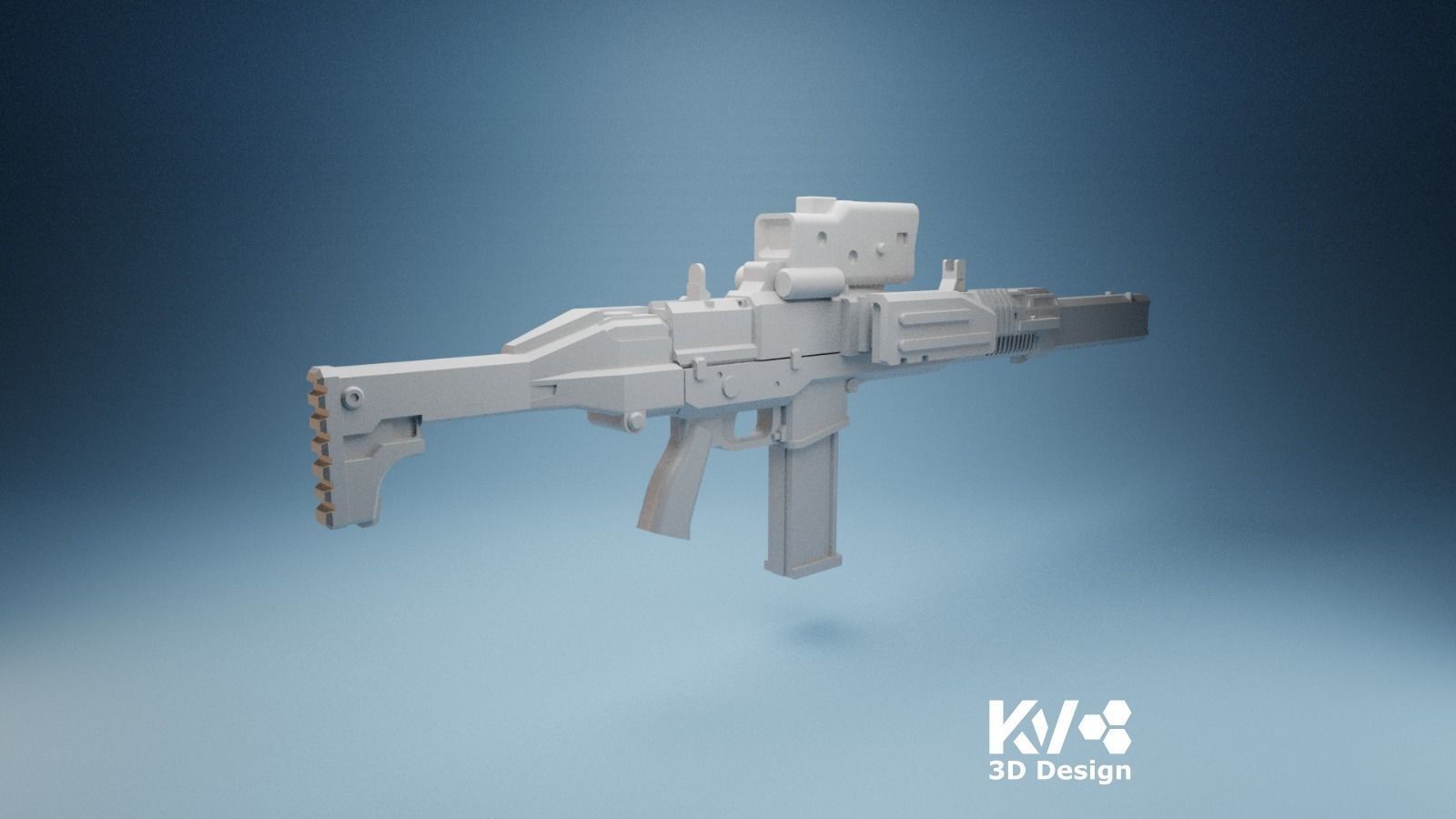 KV-Death Stranding Weapon Set 3D print model_6
