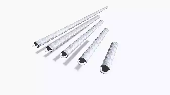Modern Hose Chains Low-poly 3D model