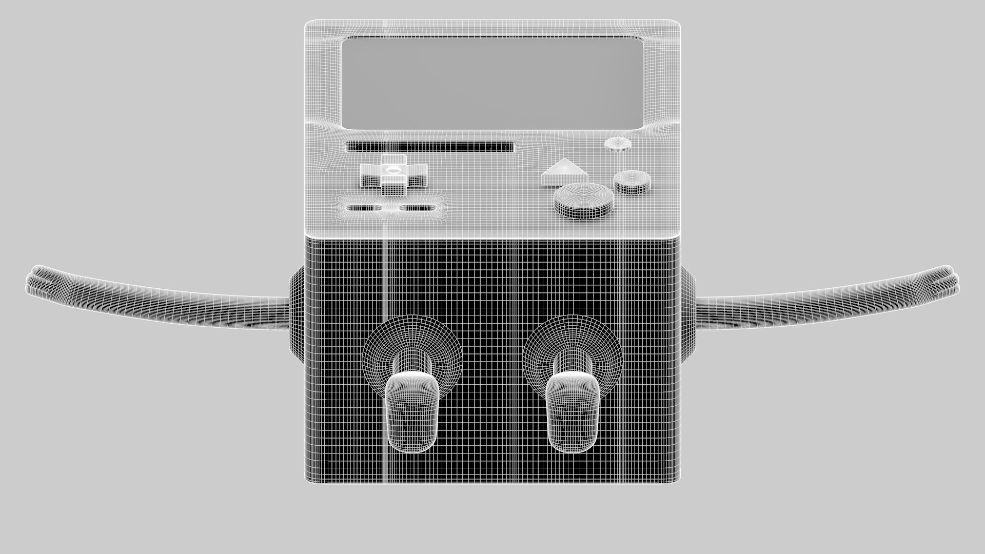 BMO Character Adventure Time 3D model_26