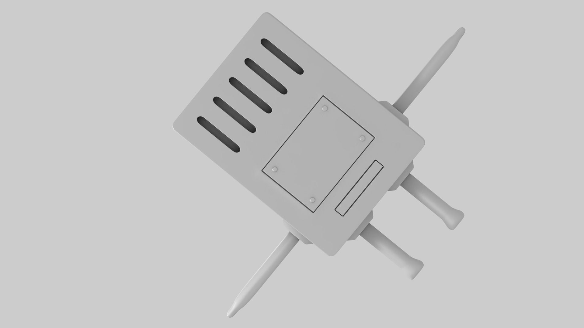 BMO Character Adventure Time 3D model_13