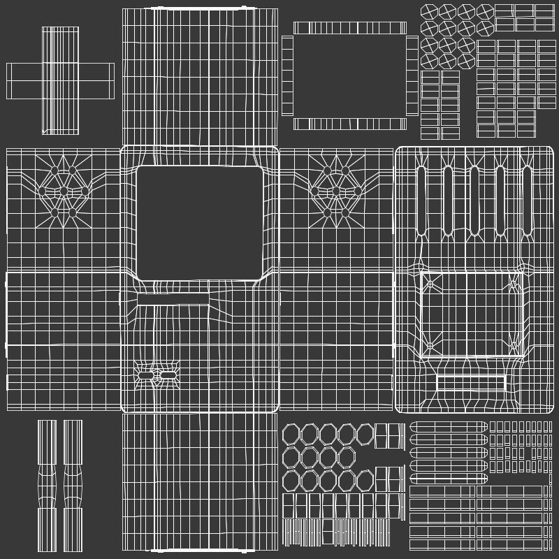 BMO Character Adventure Time 3D model_15