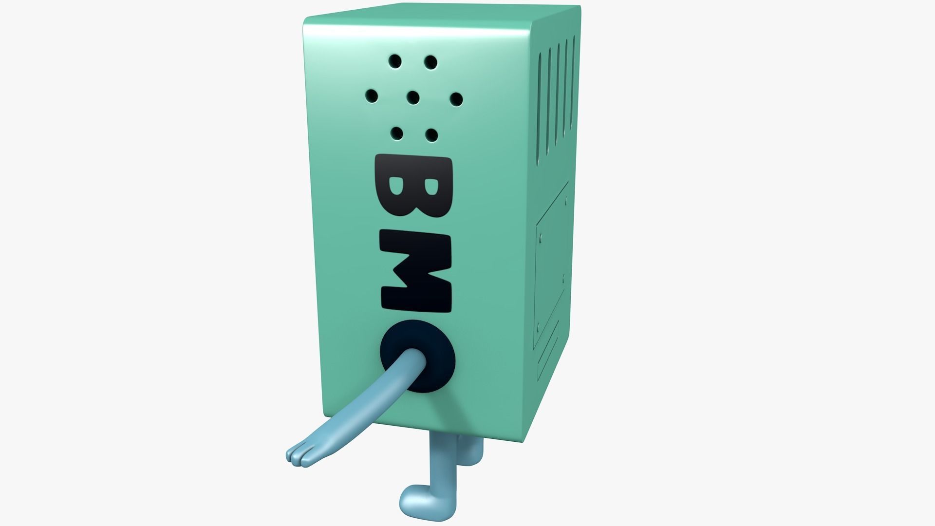 BMO Character Adventure Time 3D model_8