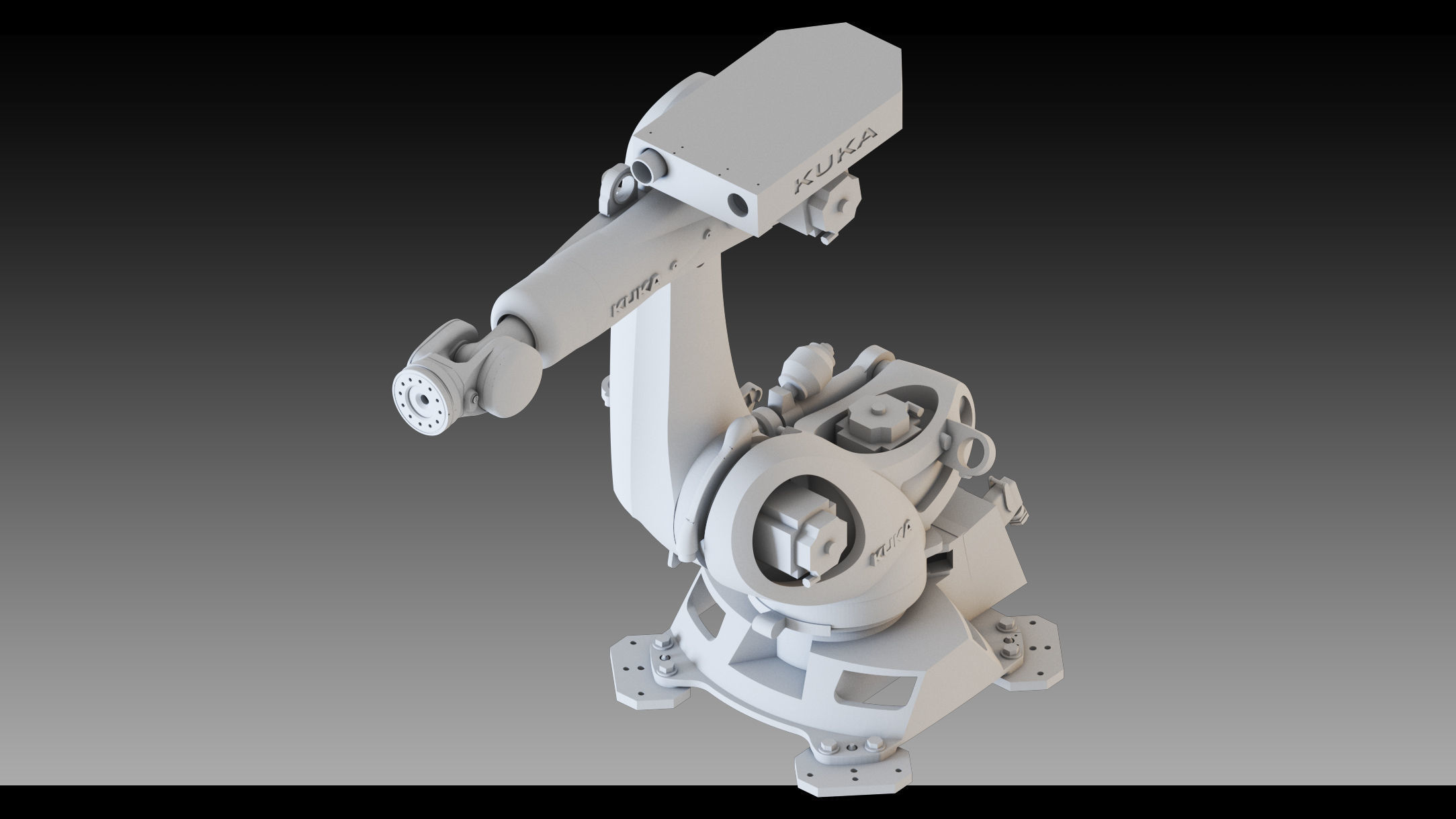 52 Industrial Robots Kitbash- High detail 3d models Low-poly 3D model_10