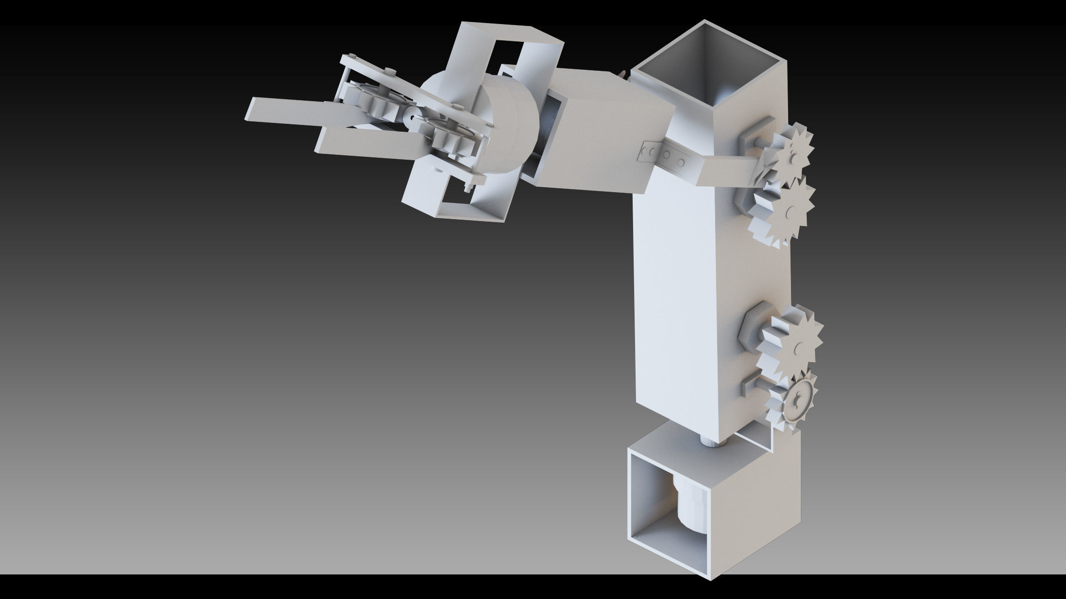 52 Industrial Robots Kitbash- High detail 3d models Low-poly 3D model_23