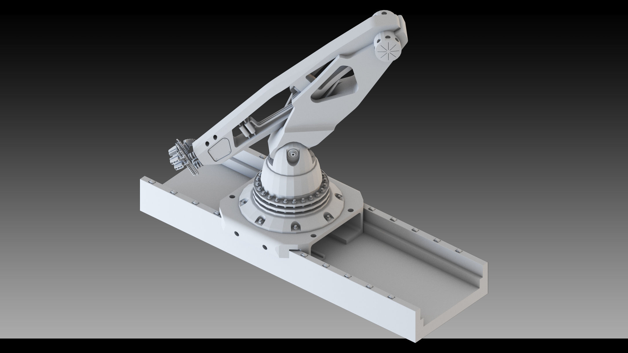 52 Industrial Robots Kitbash- High detail 3d models Low-poly 3D model_21