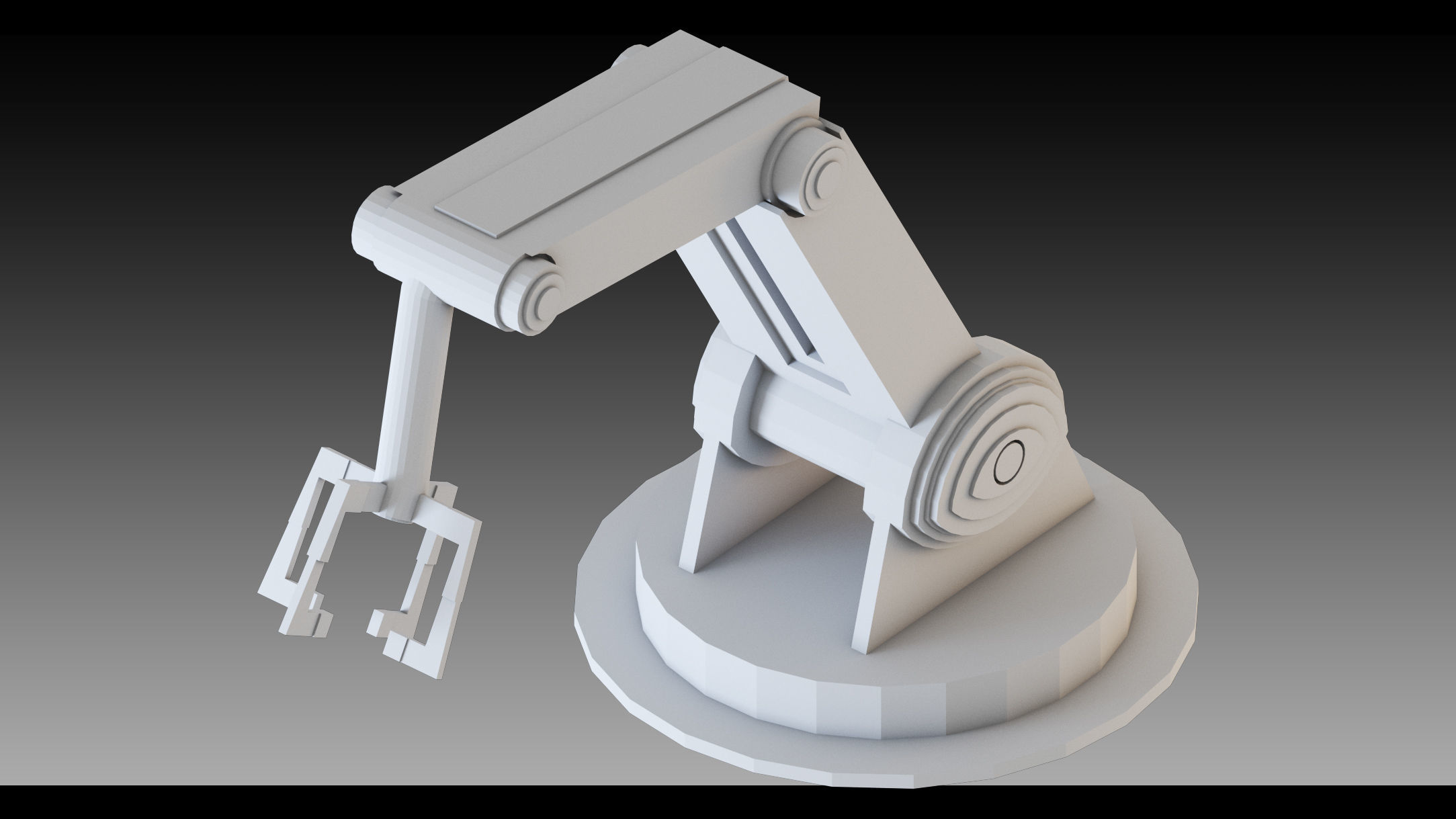 52 Industrial Robots Kitbash- High detail 3d models Low-poly 3D model_28