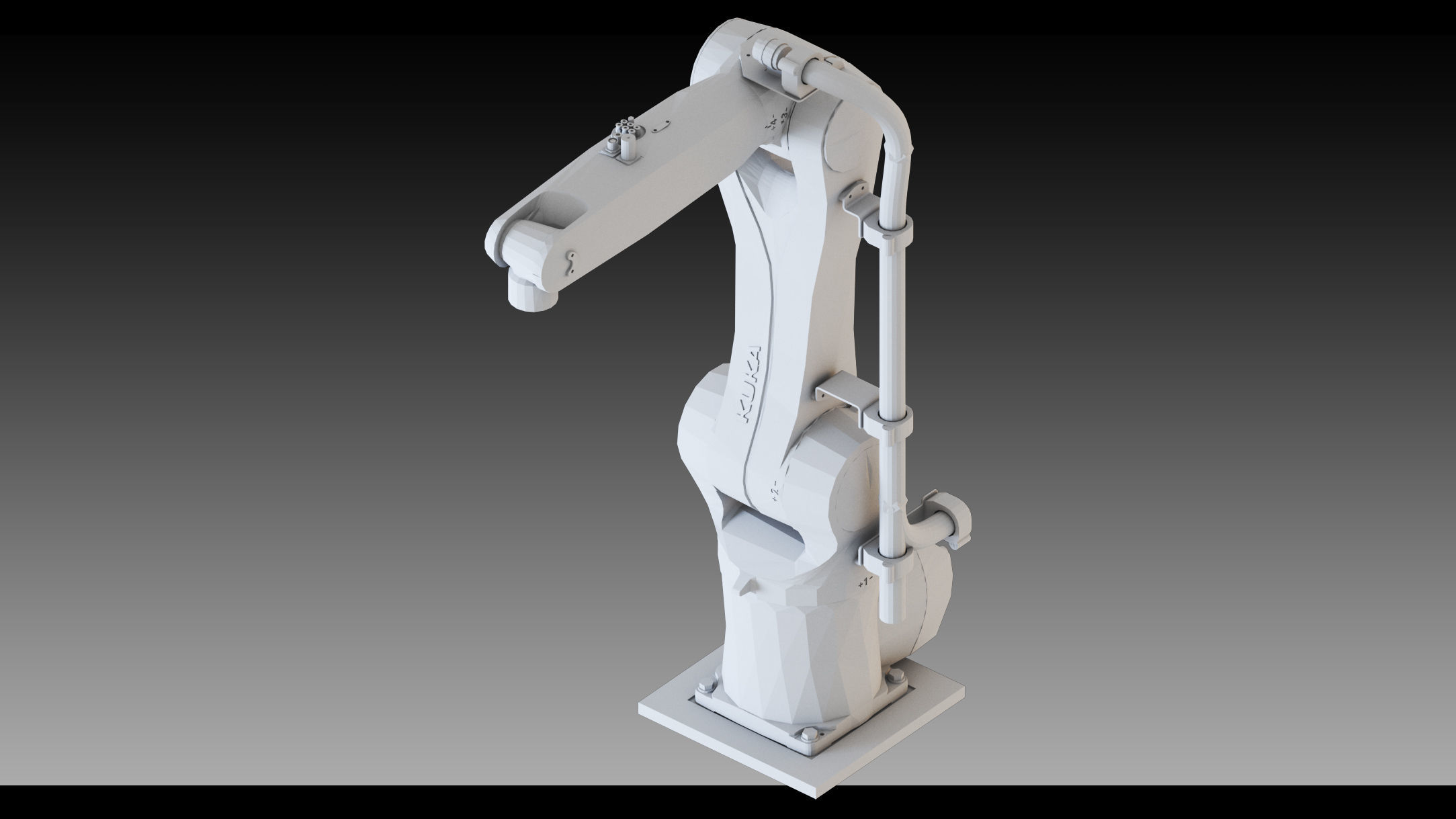 52 Industrial Robots Kitbash- High detail 3d models Low-poly 3D model_26