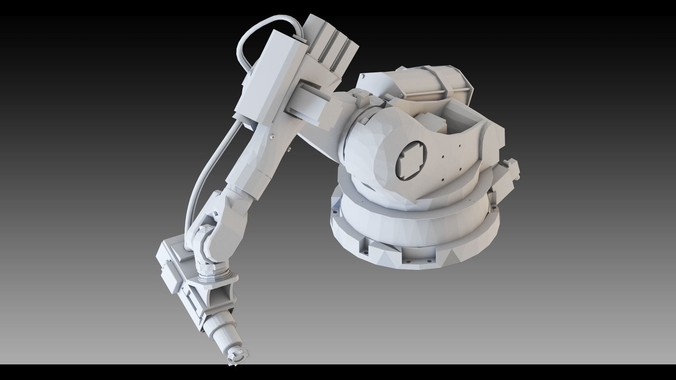 52 Industrial Robots Kitbash- High detail 3d models Low-poly 3D model_3