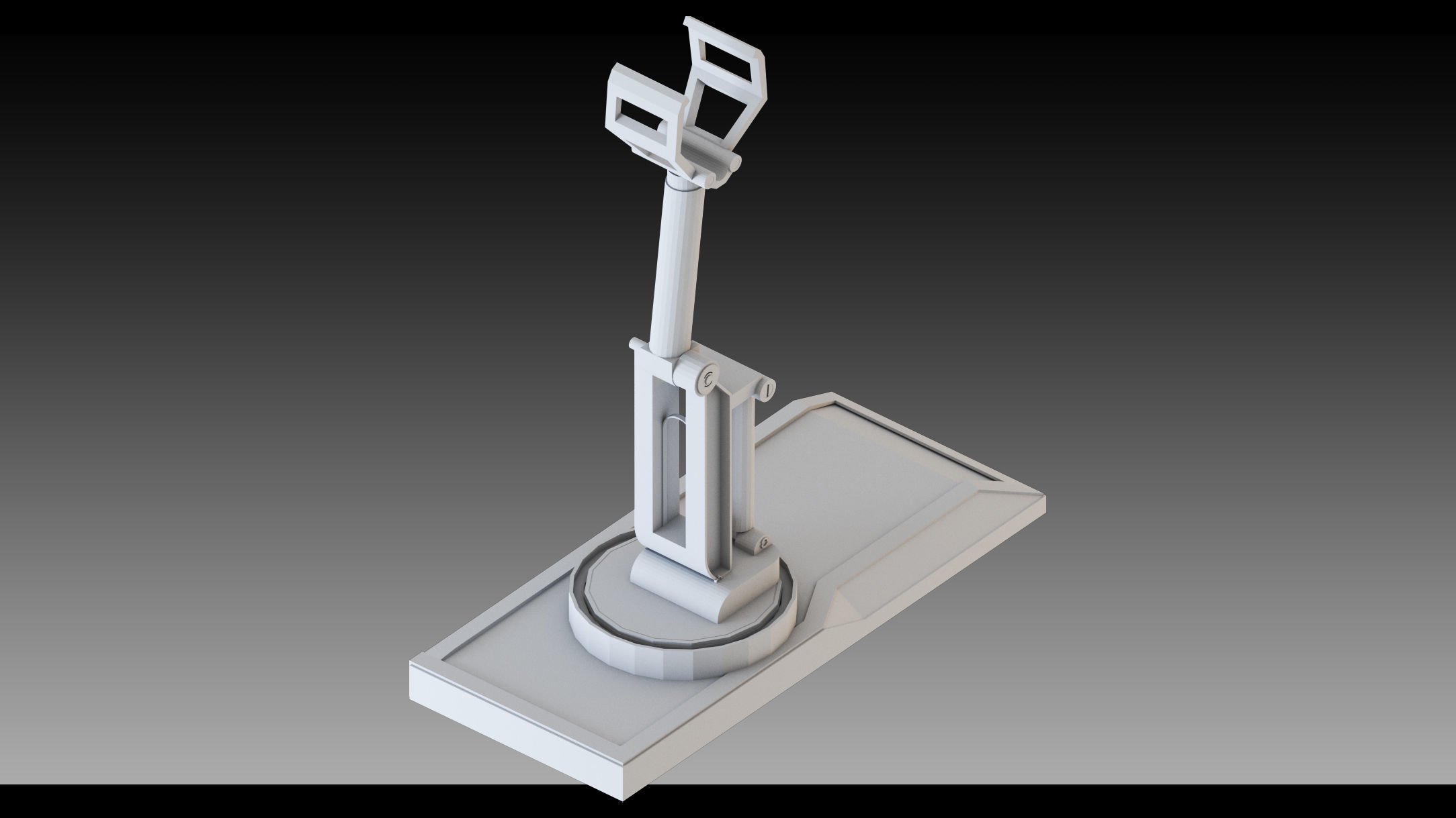 52 Industrial Robots Kitbash- High detail 3d models Low-poly 3D model_29