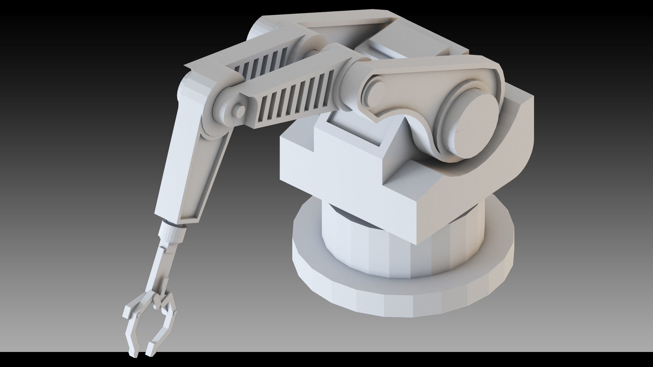 52 Industrial Robots Kitbash- High detail 3d models Low-poly 3D model_14