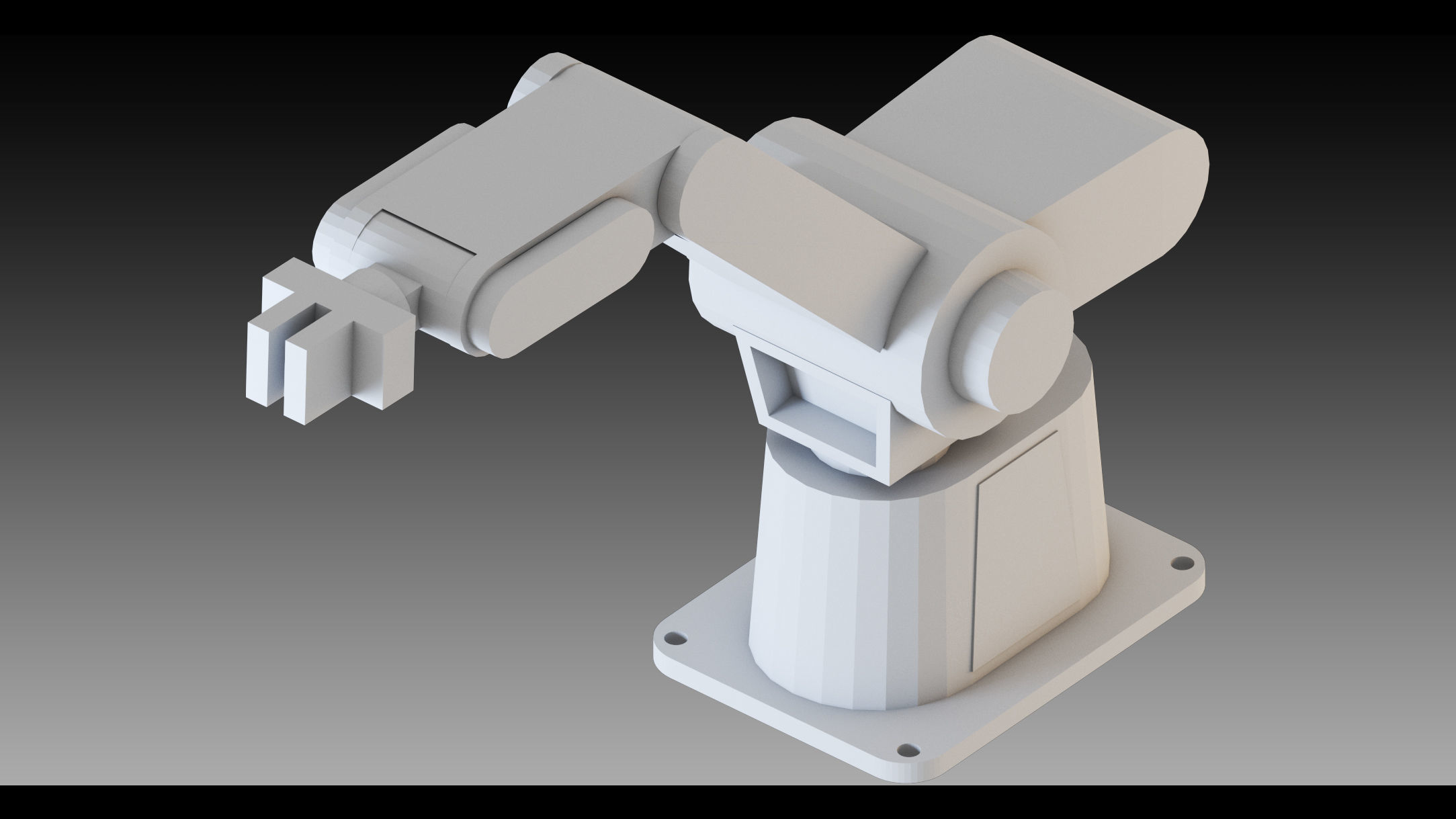 52 Industrial Robots Kitbash- High detail 3d models Low-poly 3D model_9