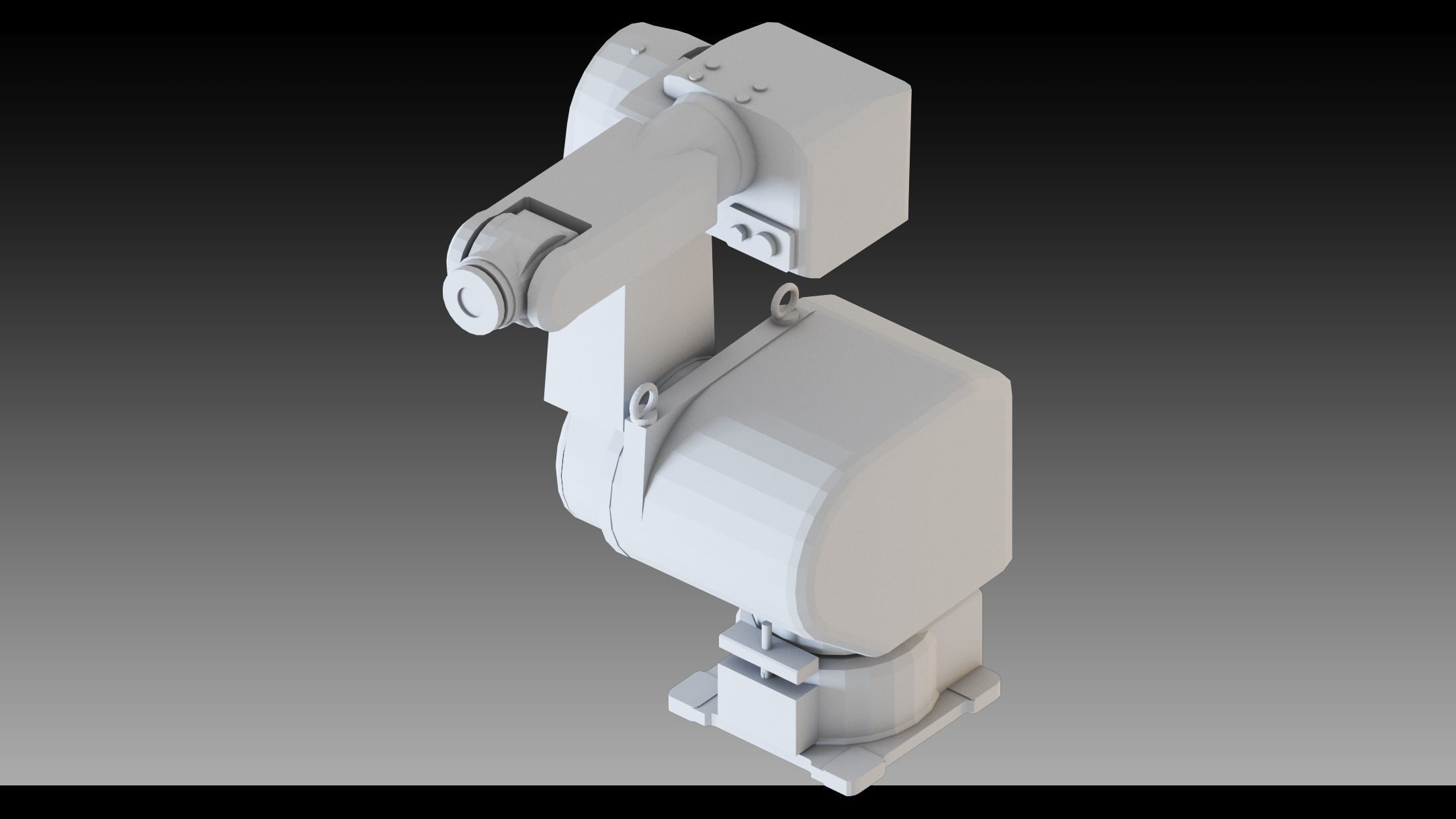 52 Industrial Robots Kitbash- High detail 3d models Low-poly 3D model_13