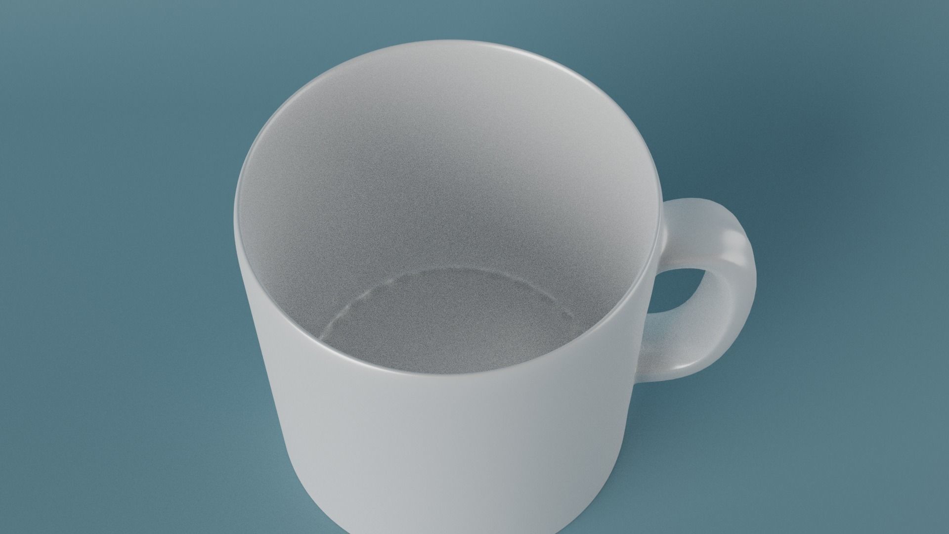 White Mug 3D model_8