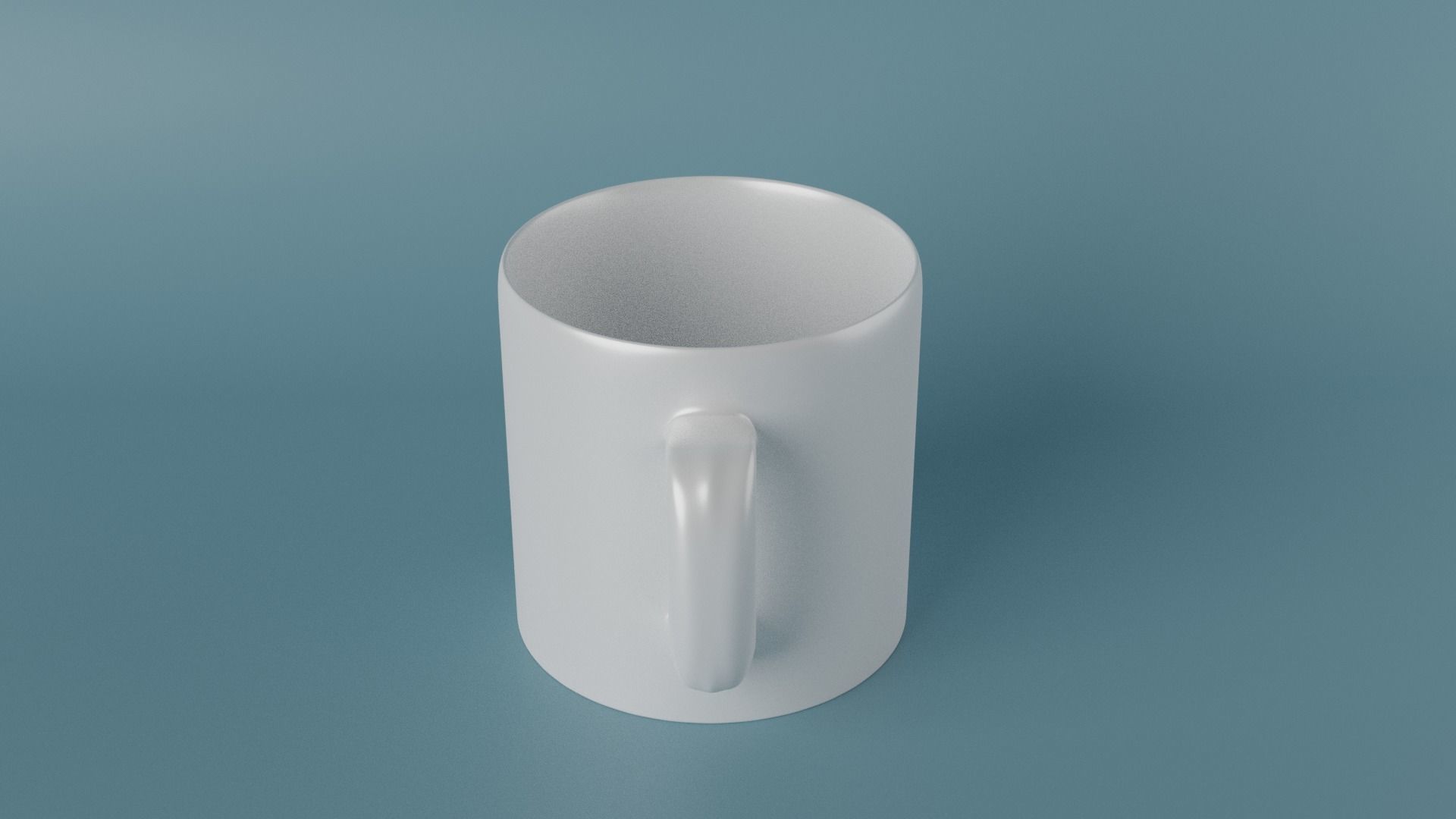 White Mug 3D model_14