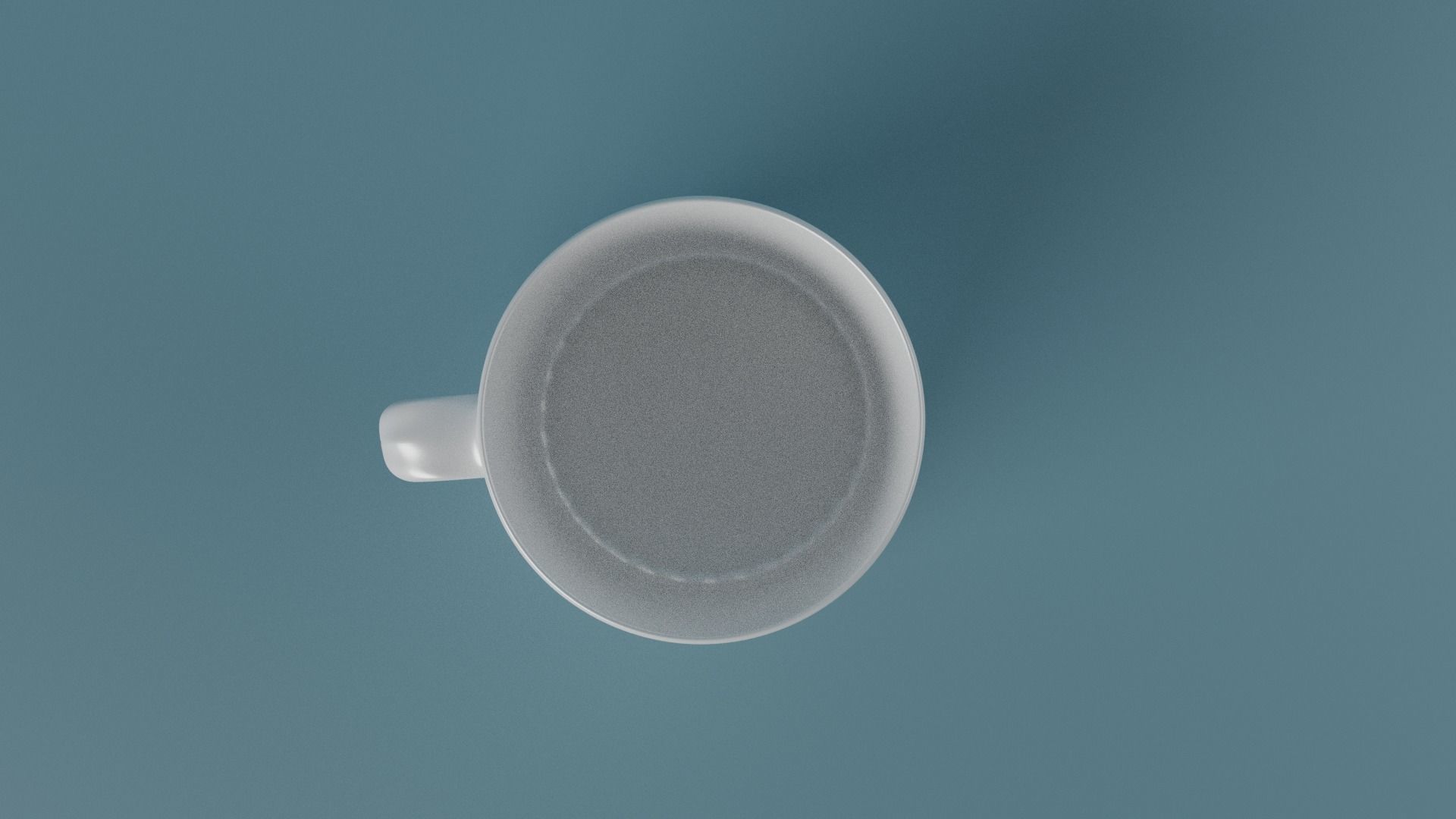 White Mug 3D model_7