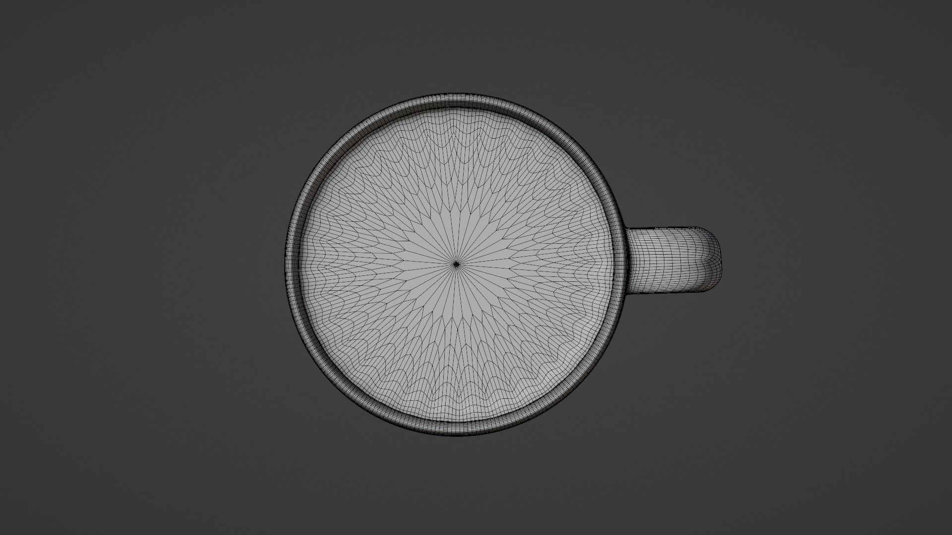 White Mug 3D model_11