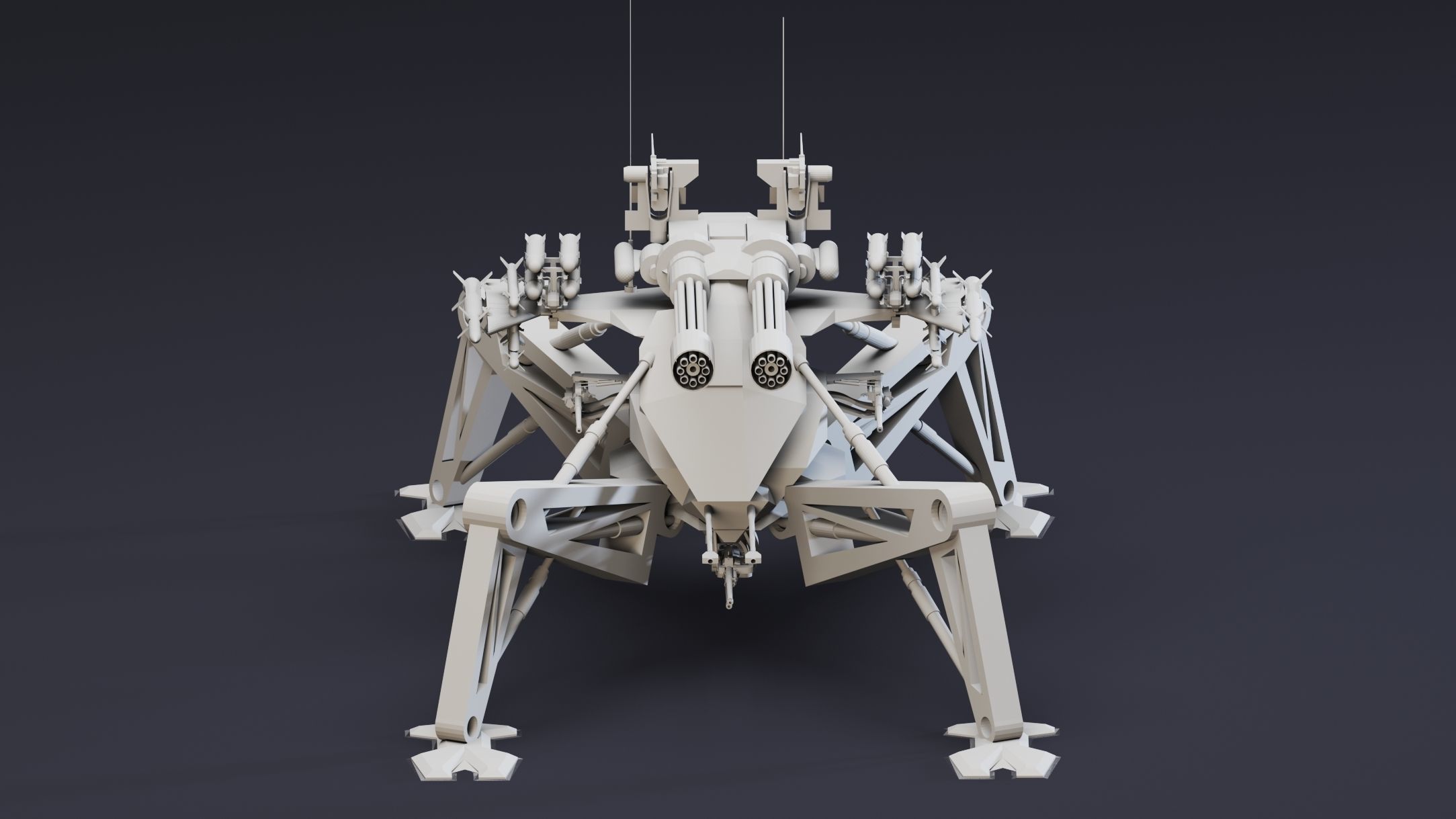 6 War Robots- Vol 01- High detail 3d models Low-poly 3D model_12