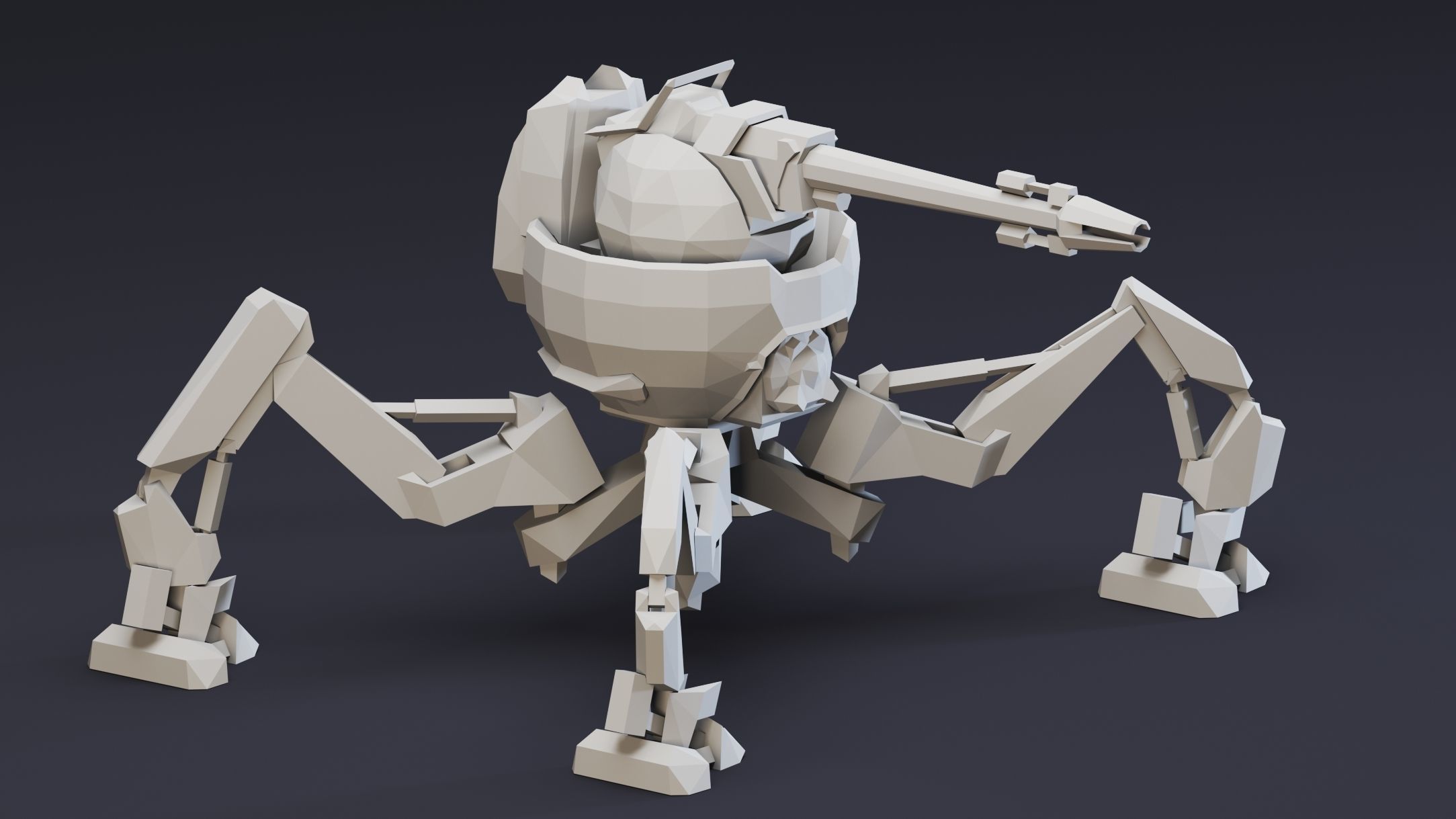 6 War Robots- Vol 01- High detail 3d models Low-poly 3D model_3