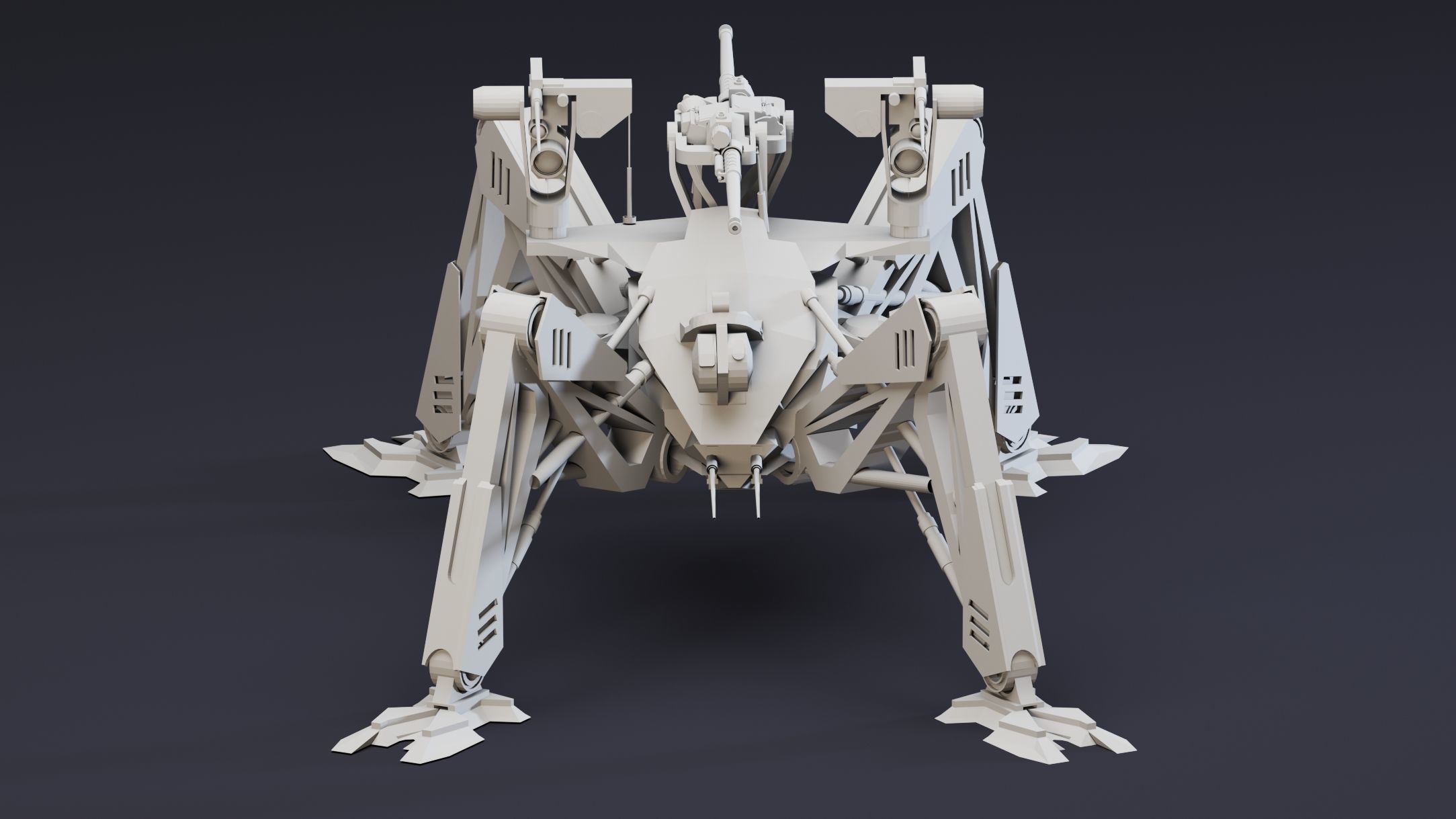 6 War Robots- Vol 01- High detail 3d models Low-poly 3D model_6