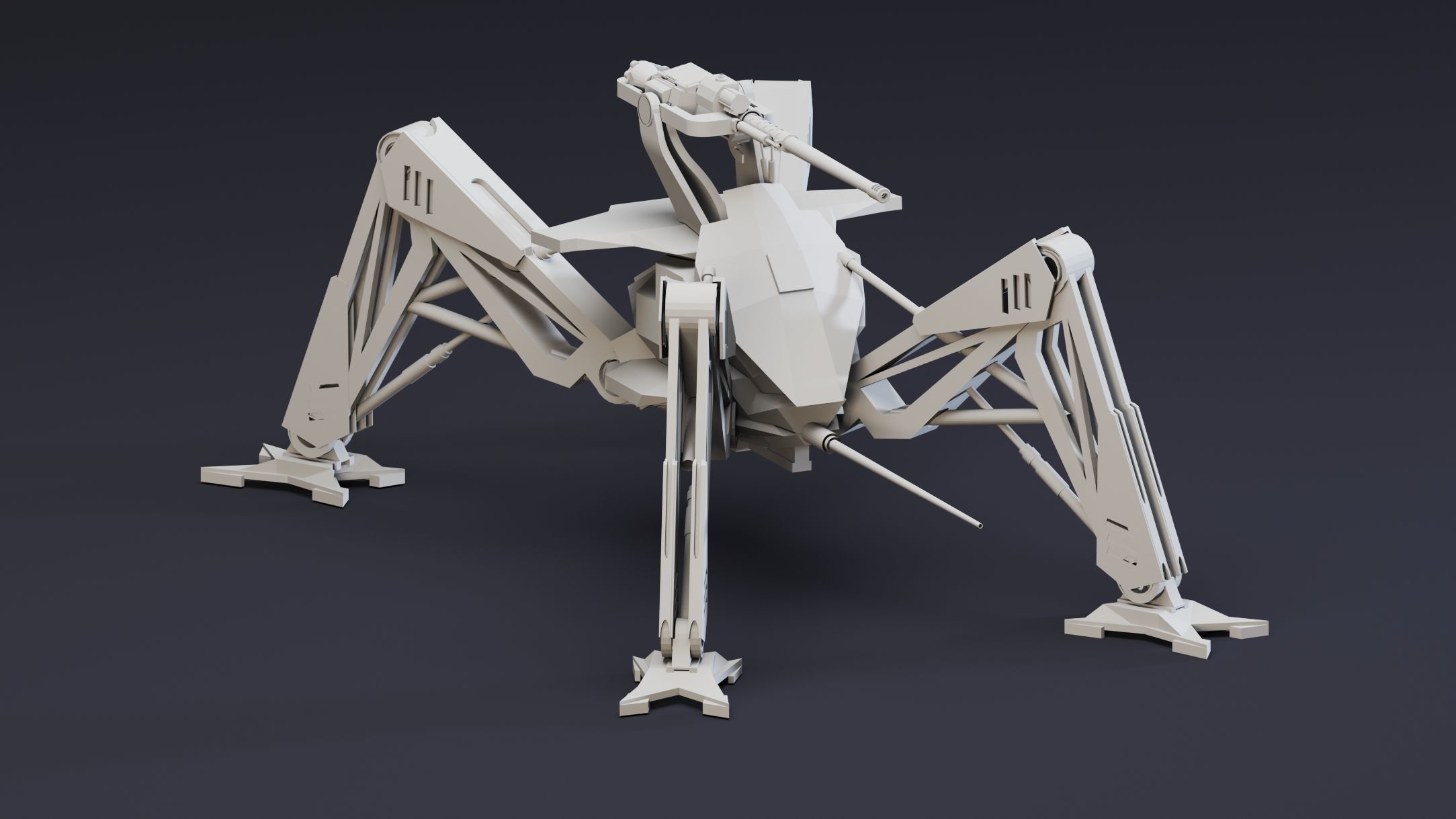 6 War Robots- Vol 01- High detail 3d models Low-poly 3D model_9