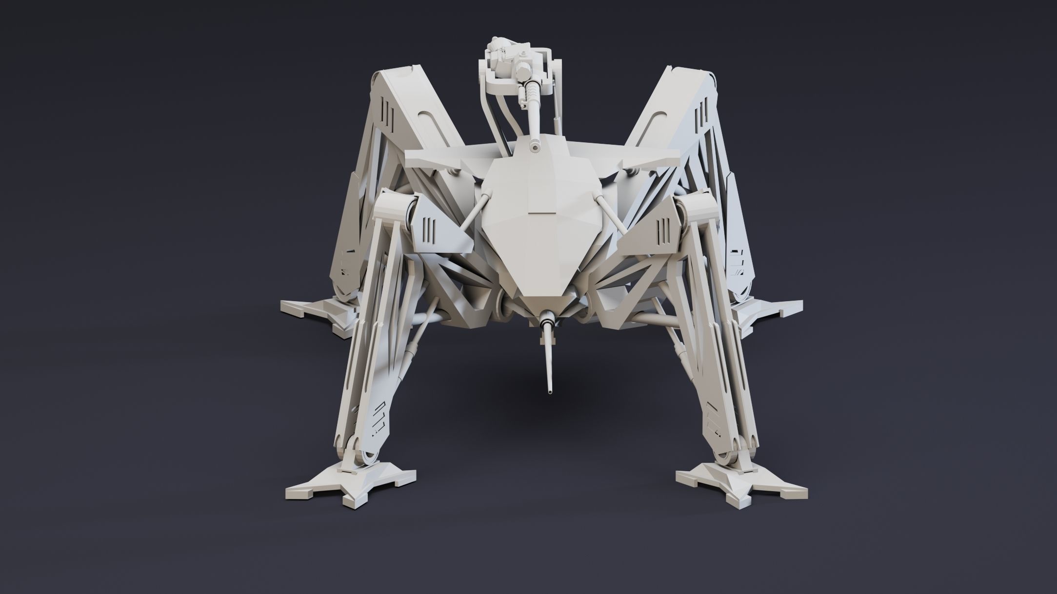 6 War Robots- Vol 01- High detail 3d models Low-poly 3D model_10