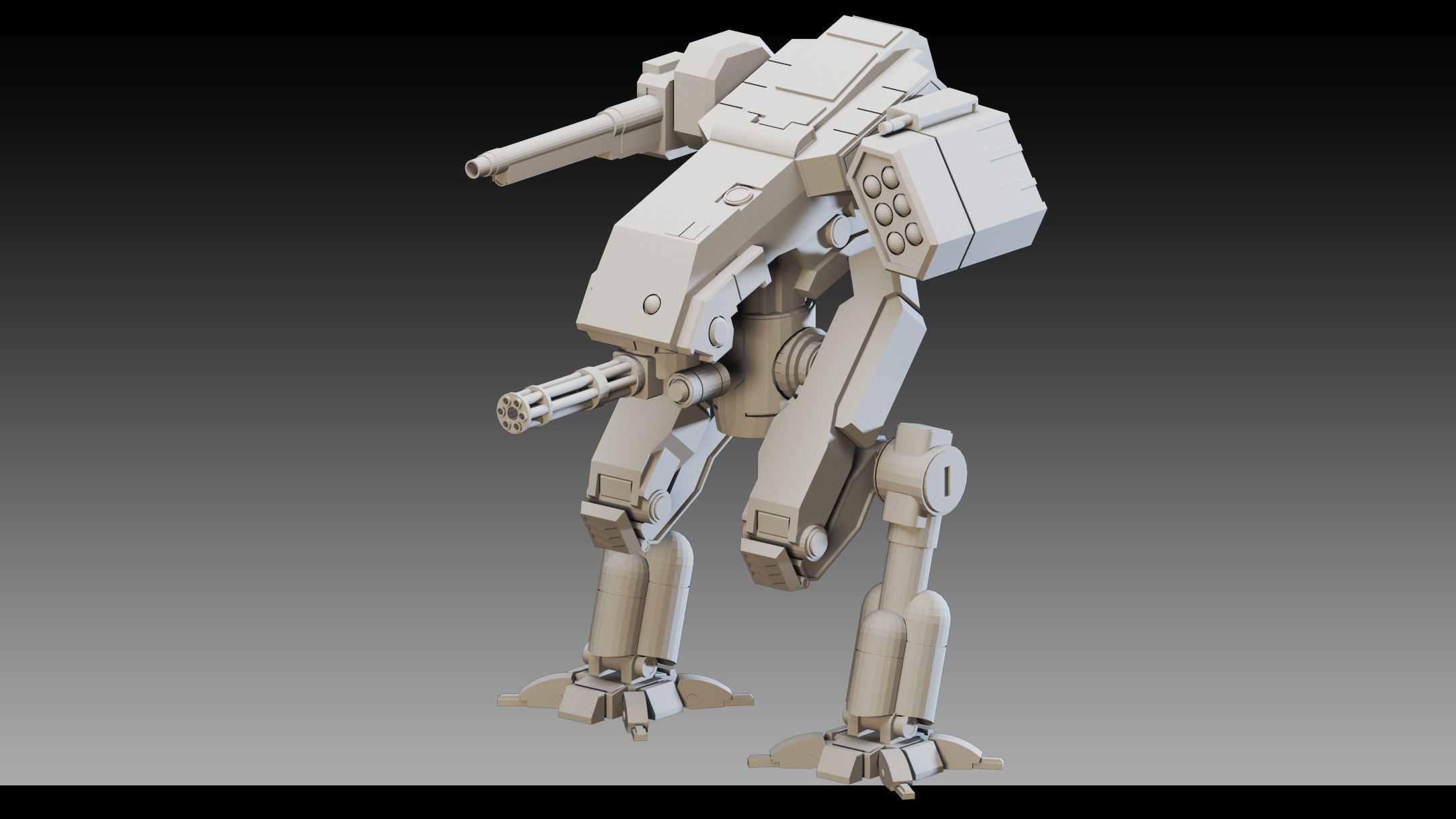 6 War Robots- Vol 02- High detail 3d models Low-poly 3D model_2