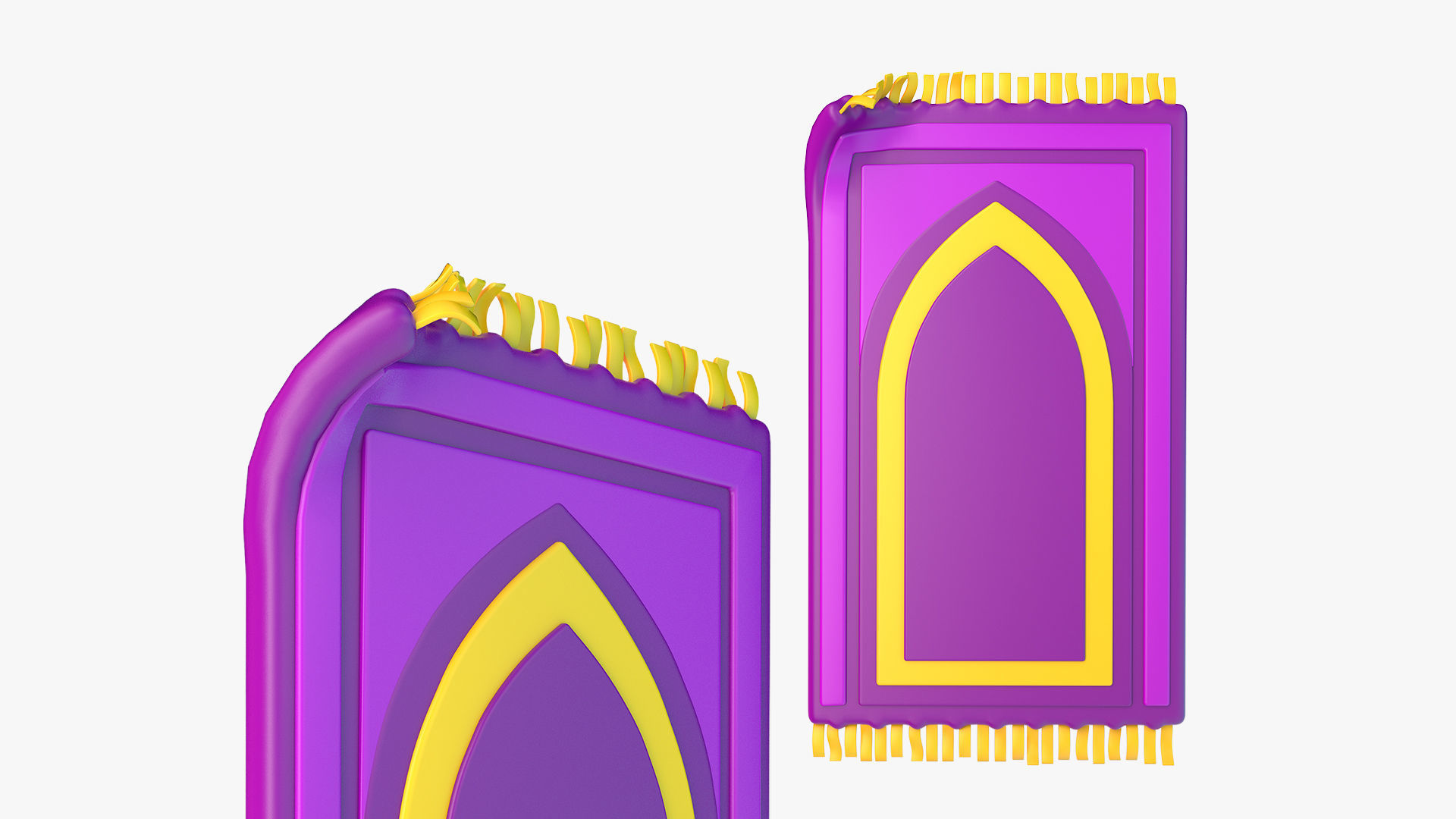 Ramadan Prayer Rug 3D model | CGTrader