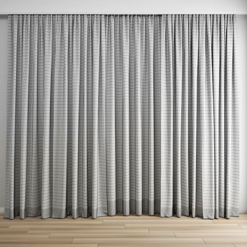 curtain 406 3D model_7