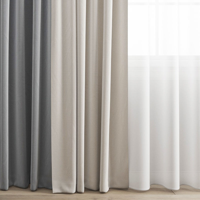 curtain 406 3D model_8