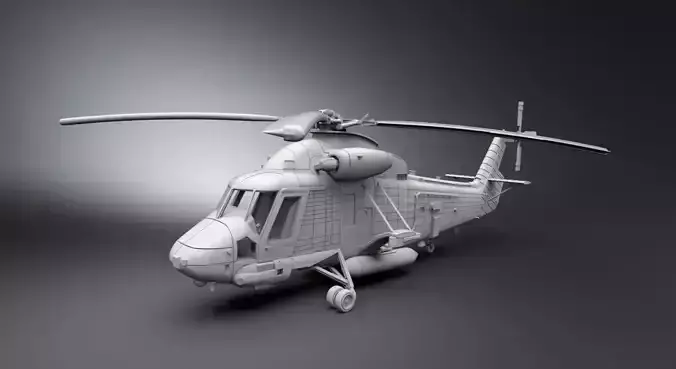 Kaman Sh2G Super Seasprite scale model