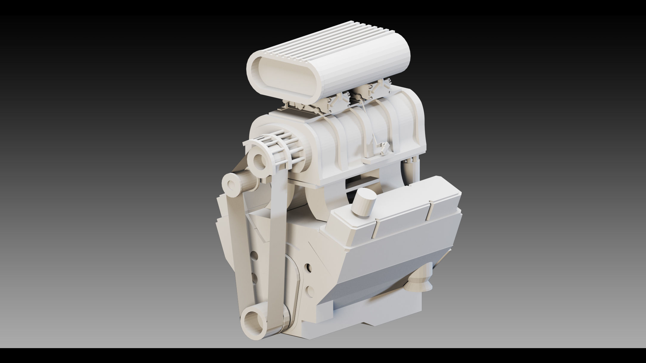 16 Industrial Engines- Vol 03- High detail 3d models Low-poly 3D model_3