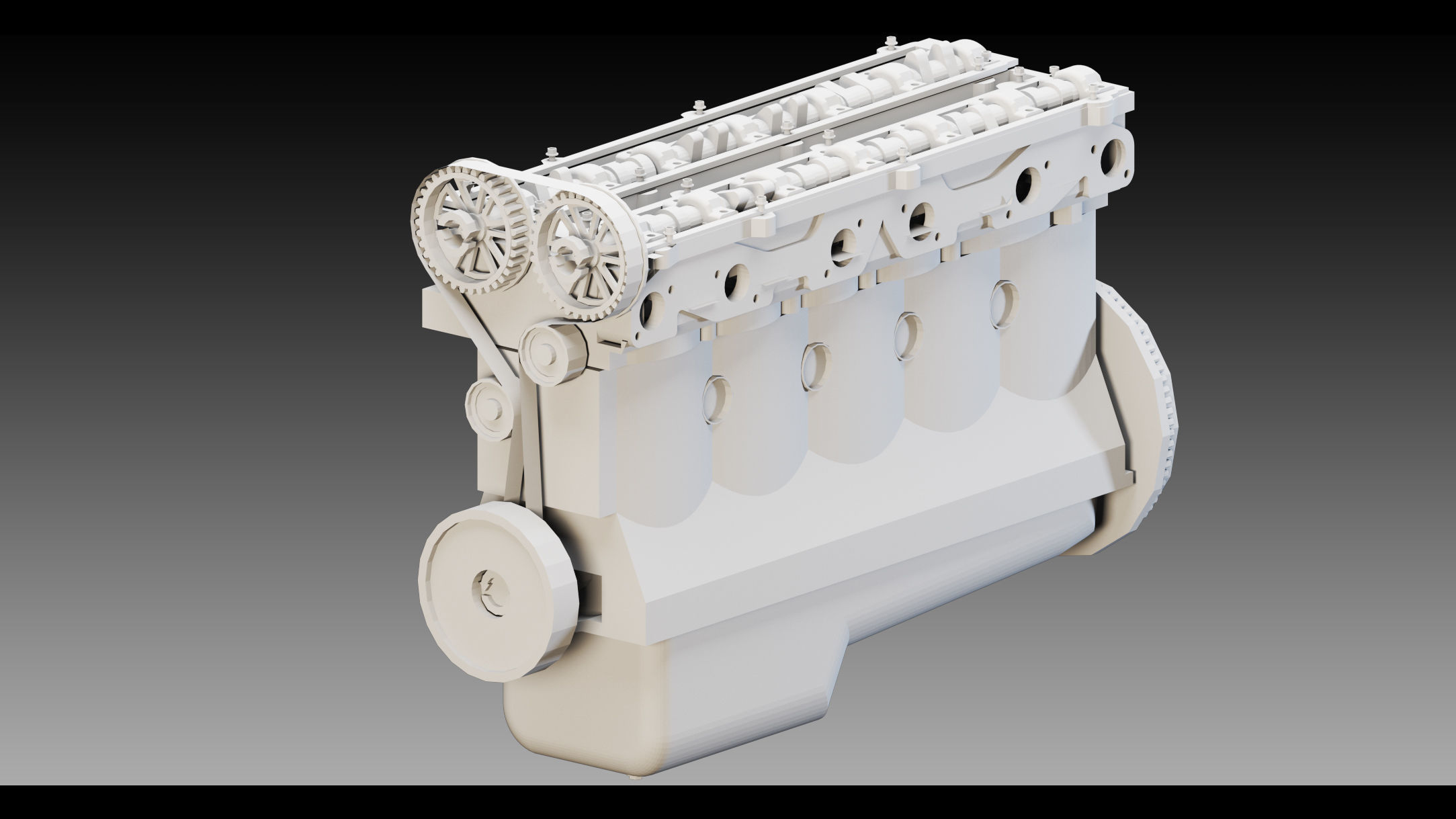 16 Industrial Engines- Vol 03- High detail 3d models Low-poly 3D model_14