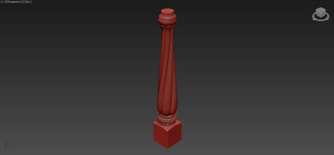 Furniture Legs Tables Chairs CNC Wood 1007 3D print model_3