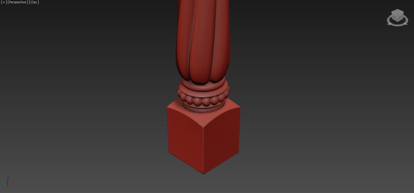 Furniture Legs Tables Chairs CNC Wood 1007 3D print model_4