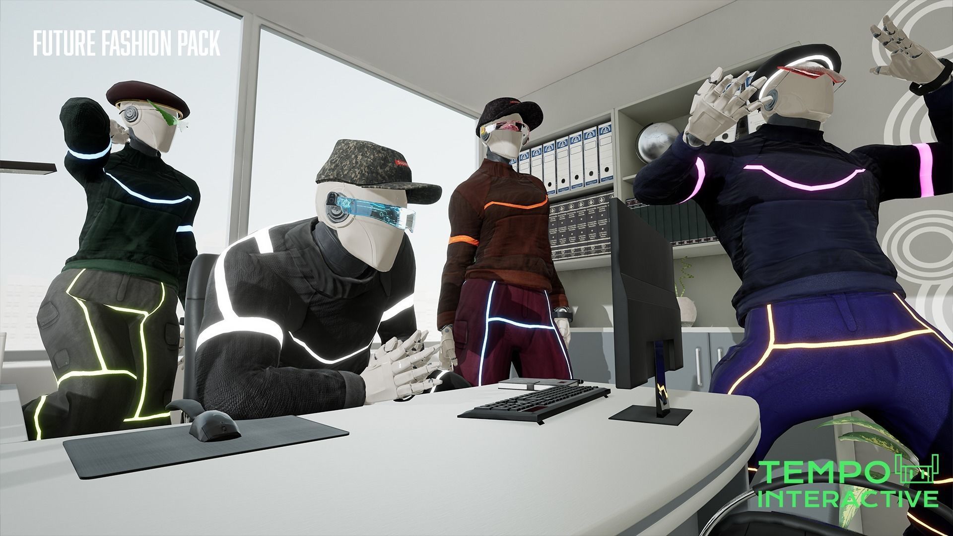 Future Fashion Pack Low-poly 3D model_3