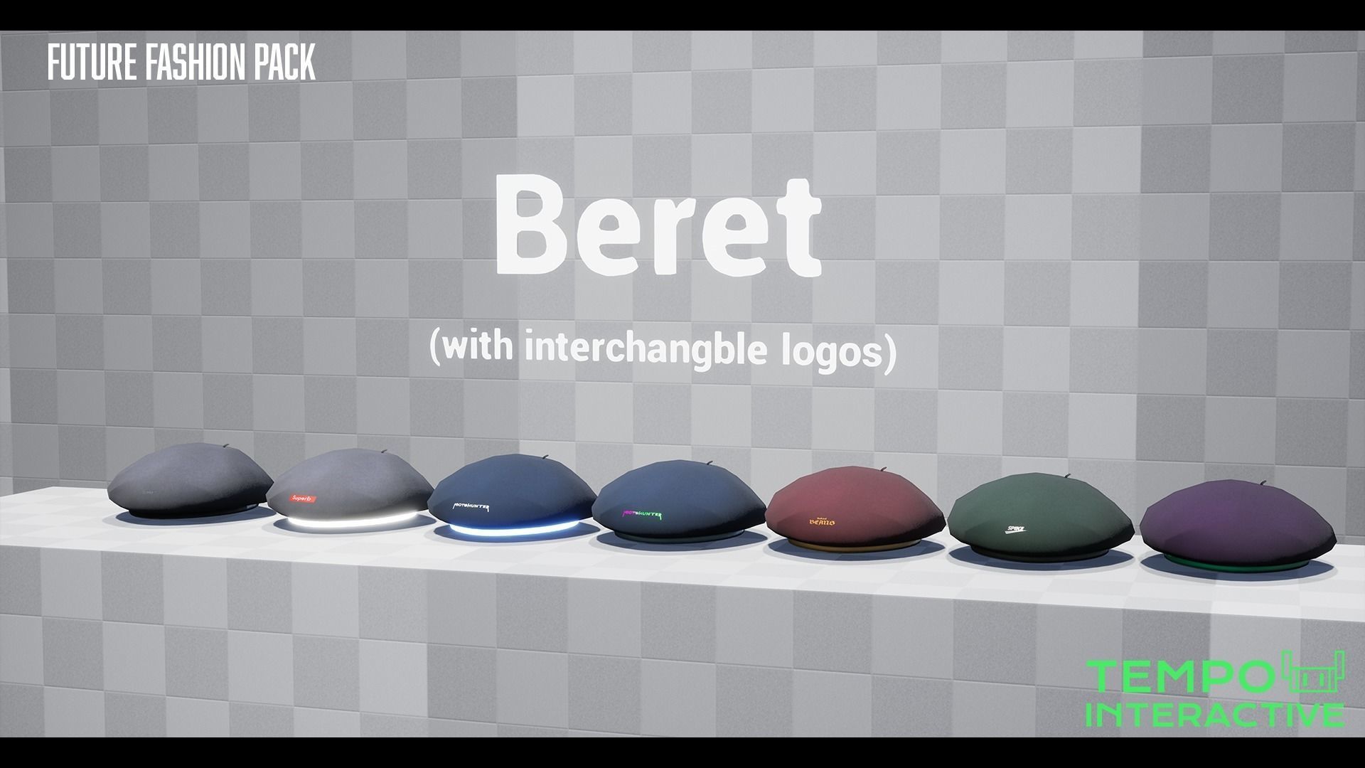 Future Fashion Pack Low-poly 3D model_5