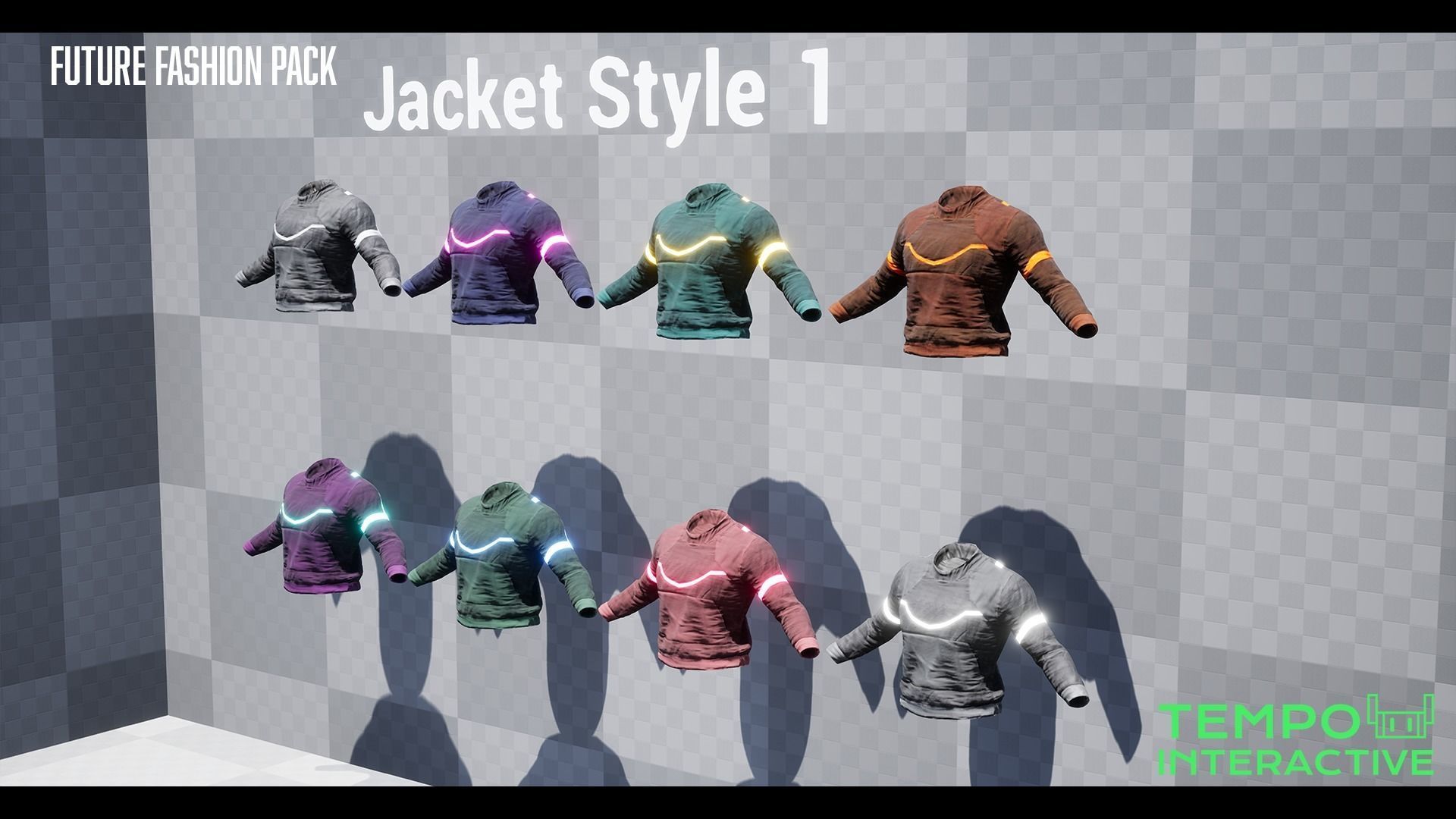 Future Fashion Pack Low-poly 3D model_11