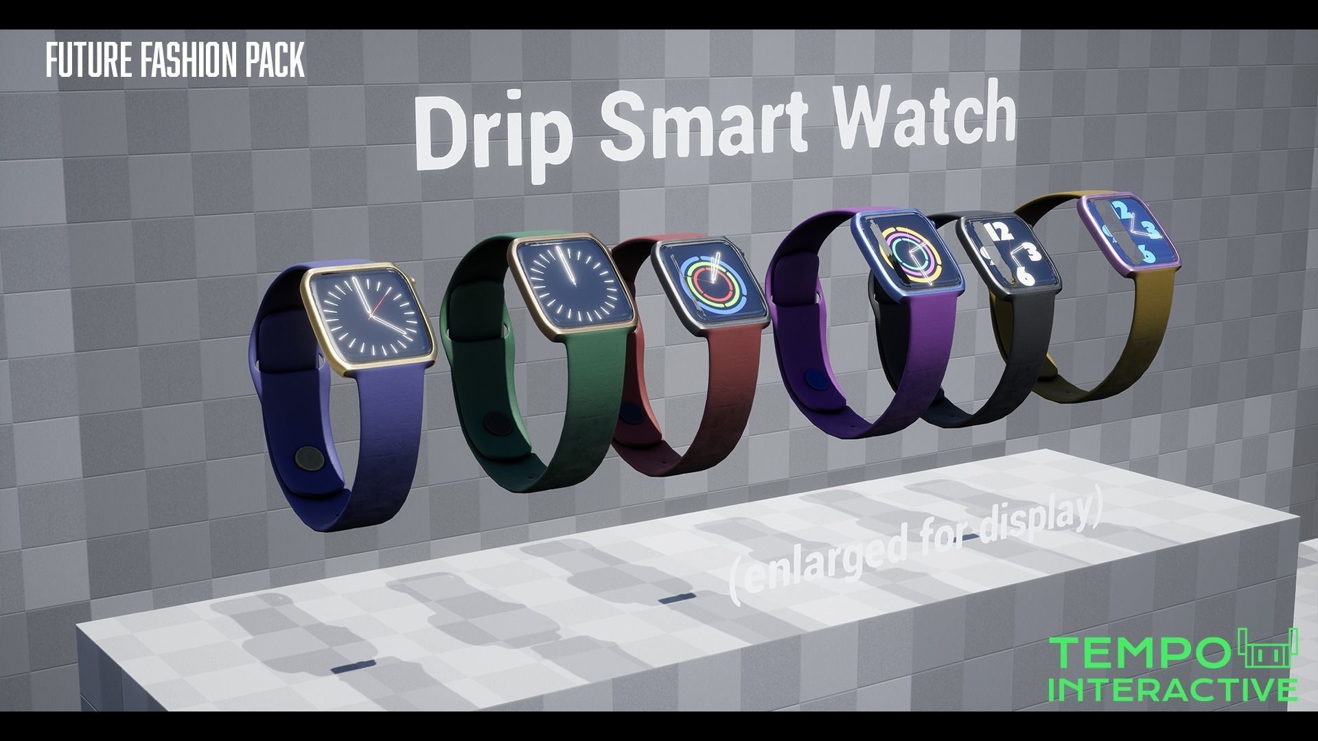 Future Fashion Pack Low-poly 3D model_6