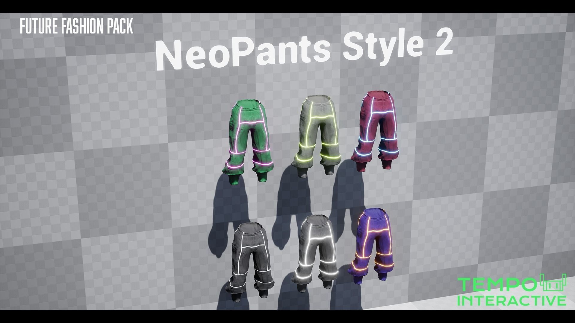 Future Fashion Pack Low-poly 3D model_4