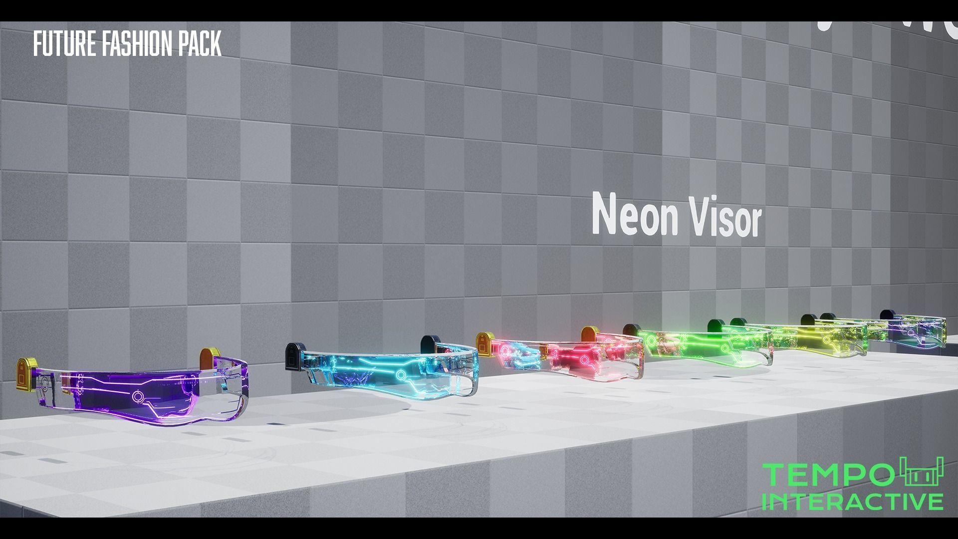 Future Fashion Pack Low-poly 3D model_8